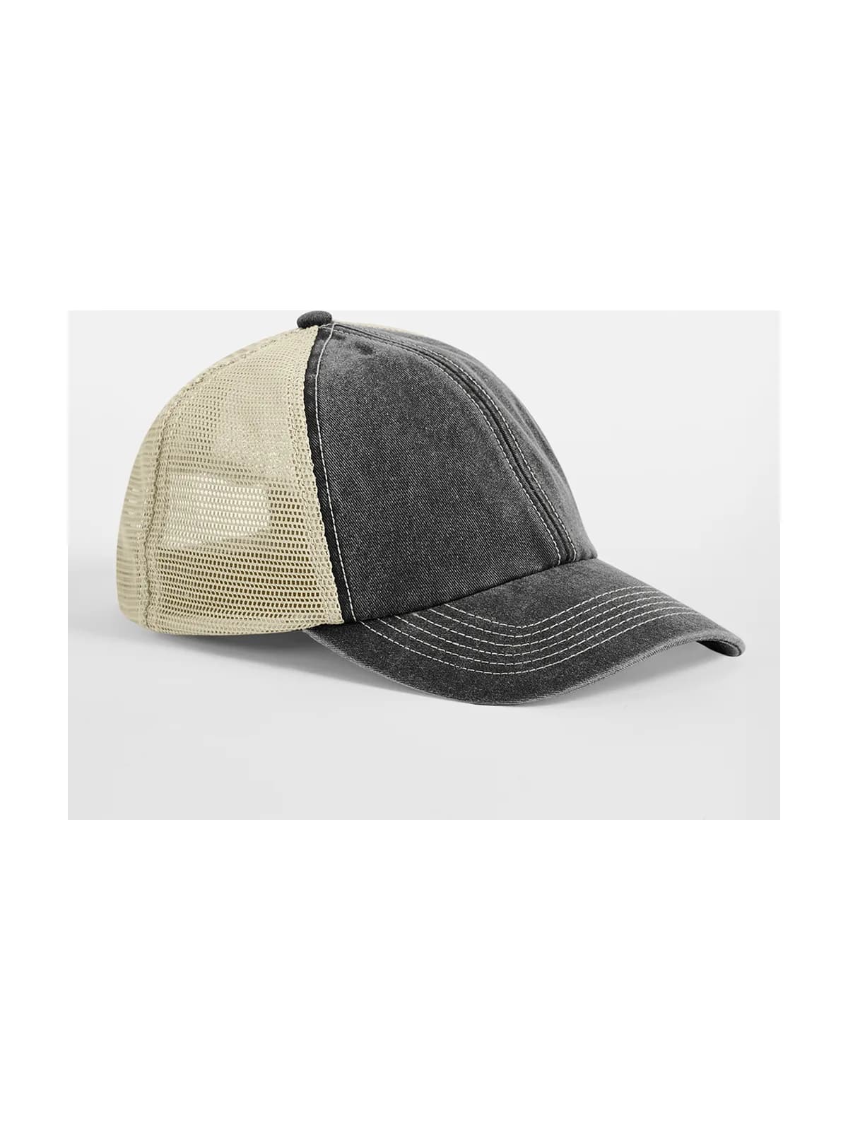 6 Panel Vintage Trucker — Casquettes & chapeaux Beechfield à personnaliser