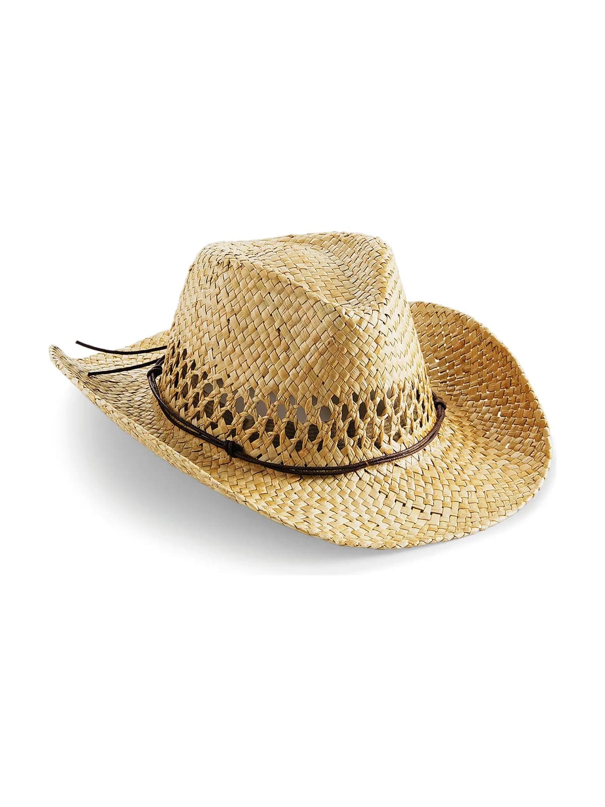 Straw Cowboy Hat — NATURAL