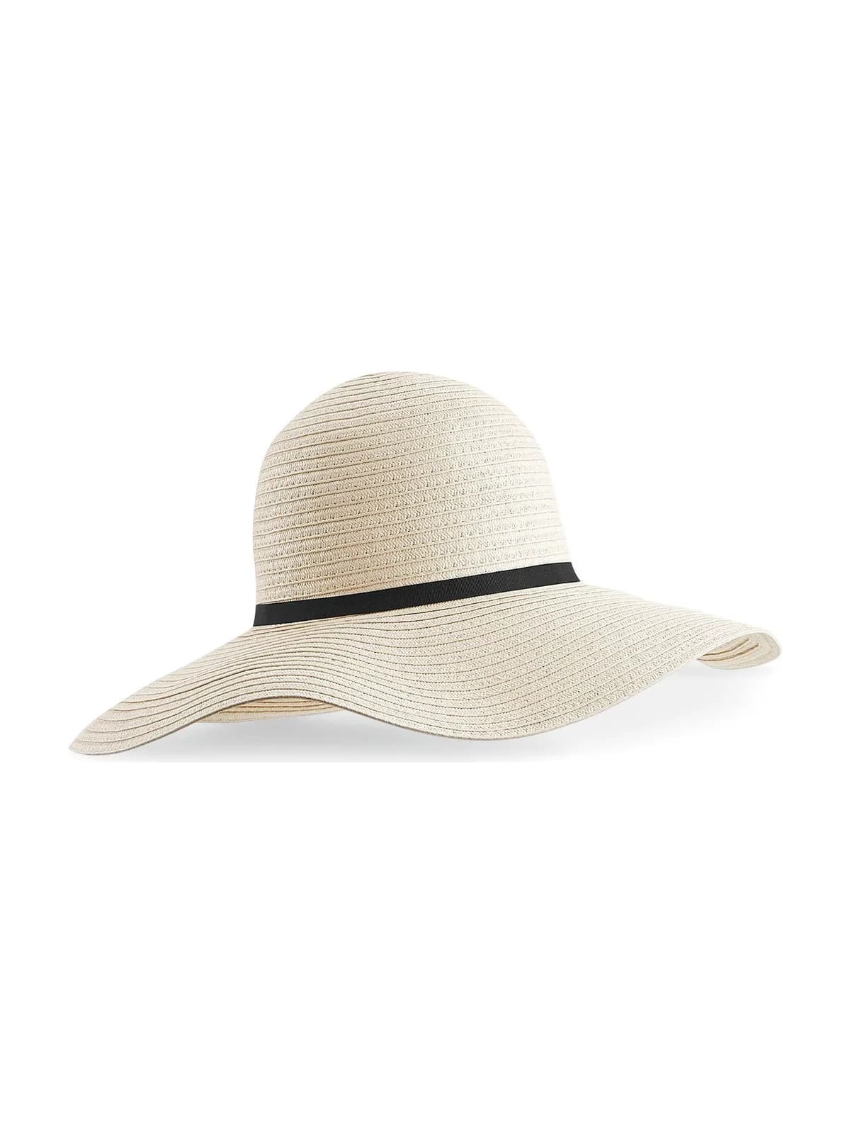 Marbella Wide-Brimmed Sun Hat — NATURAL
