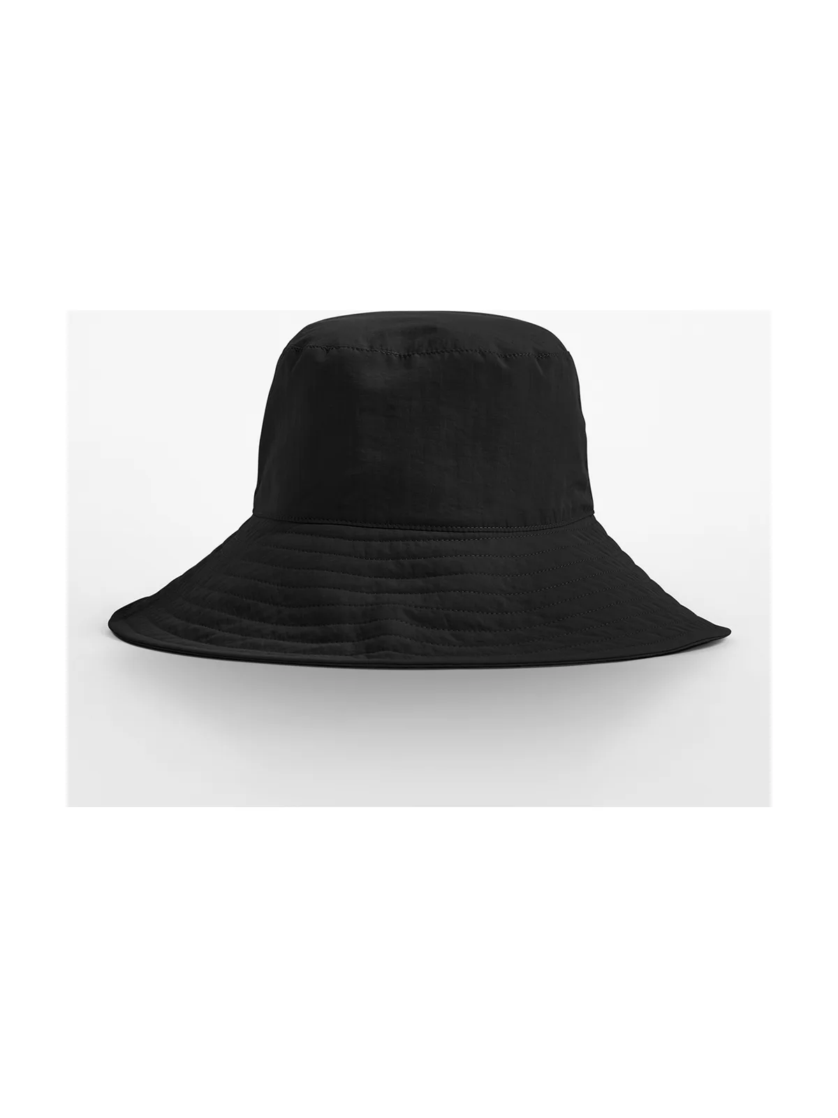 Wide Brim Sun Hat — BLACK