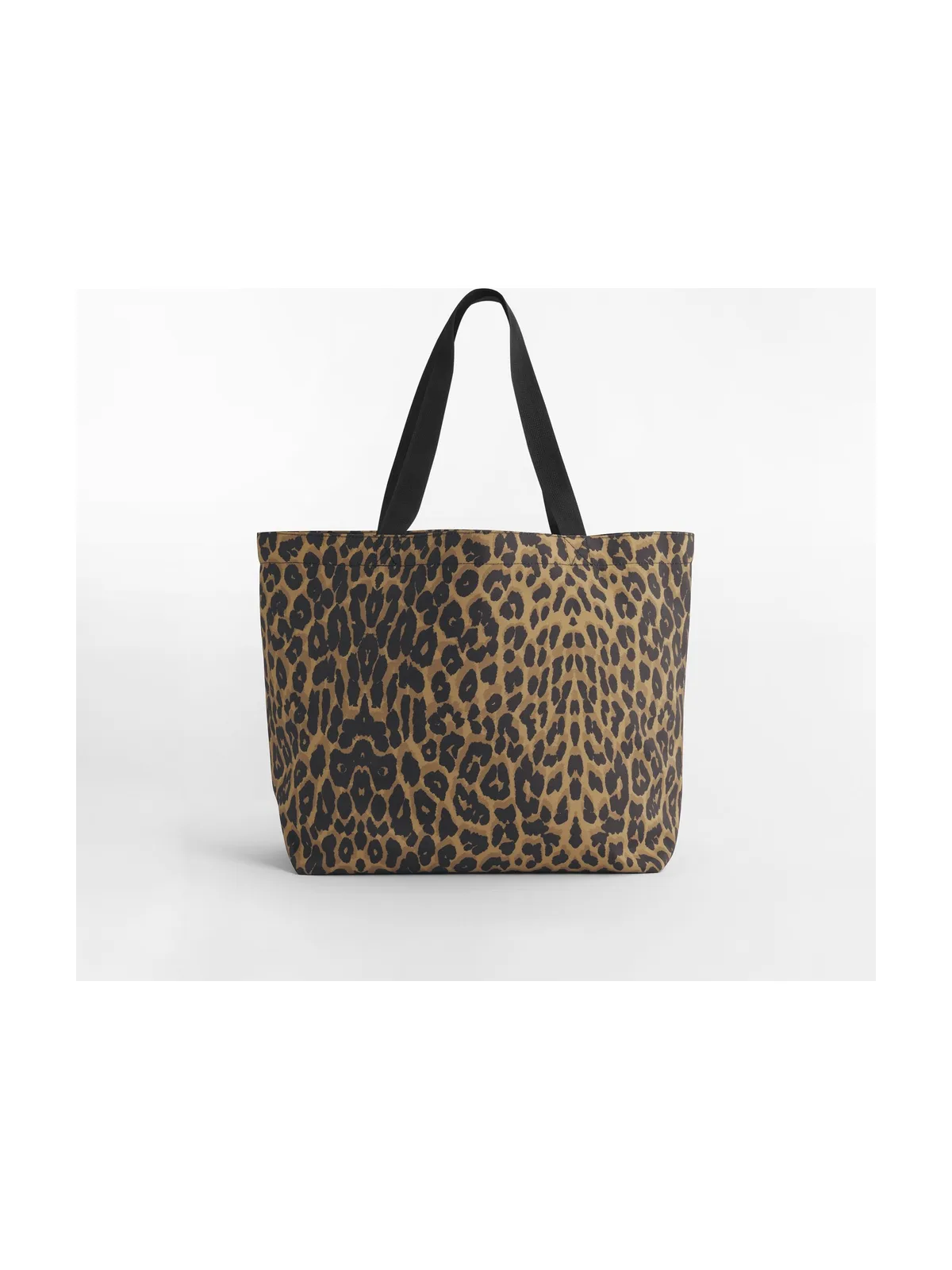 Leopard Print Carryall Tote Bag — LEOPARD PRINT