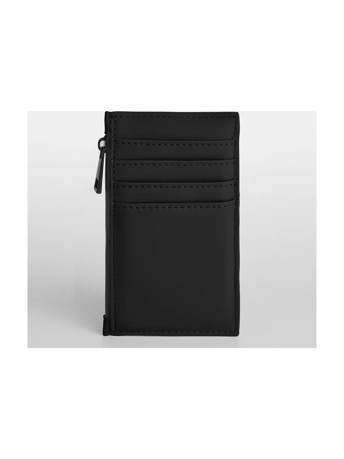 Matte Pu Card Holder — BLACK