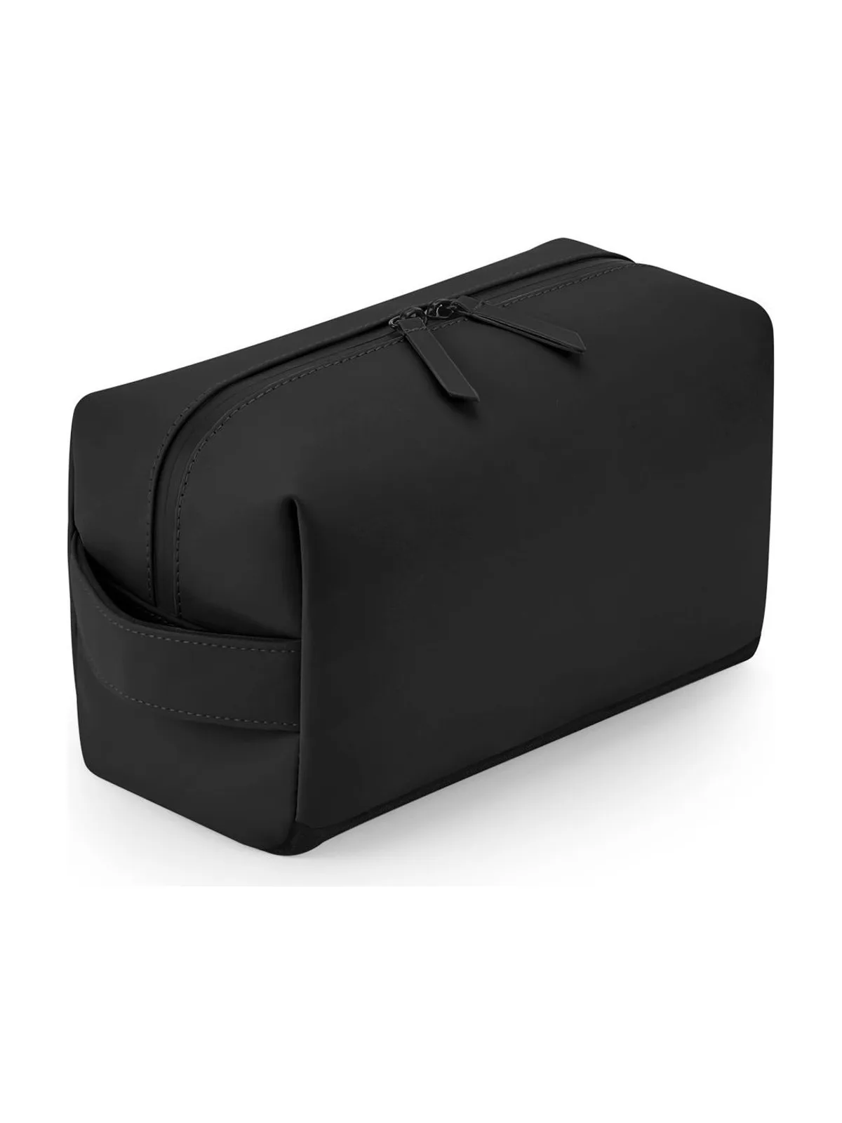 Matte Pu Toiletry/ Accessory Case — BLACK