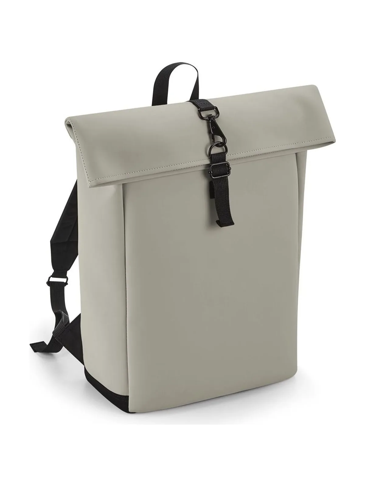 Matte Pu Roll-Top Backpack — Väskor & bagage från BagBase att profilera
