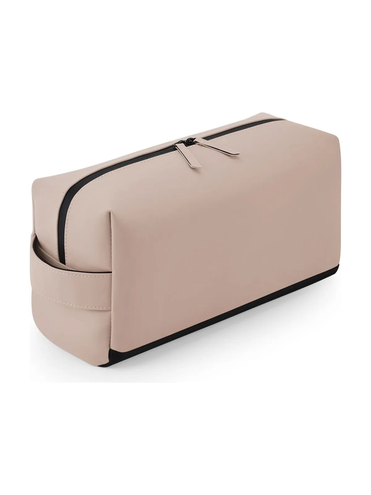 Matte Pu Shoe/ Accessory Bag — NUDE PINK