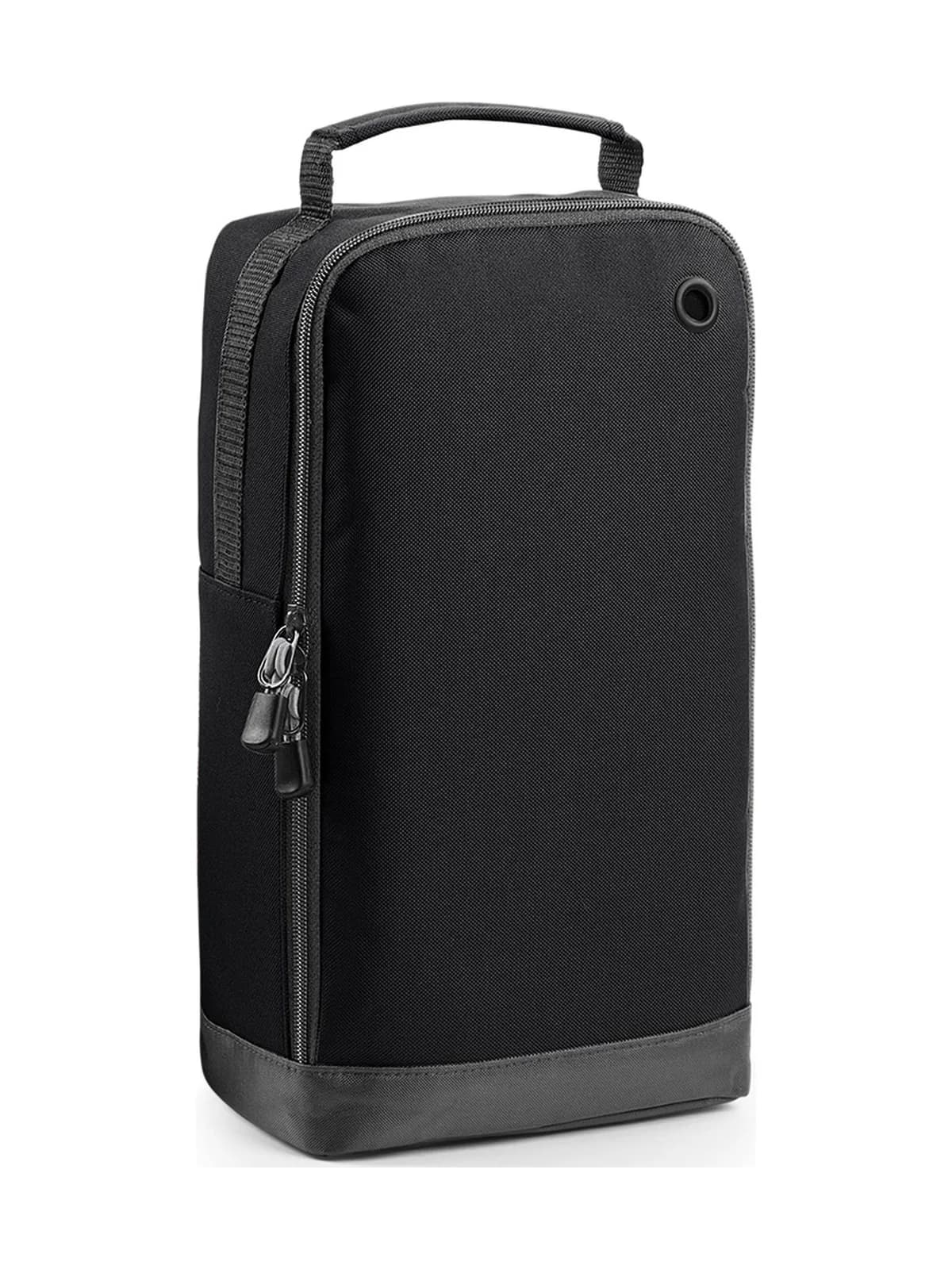 Athleisure Sports Shoes/Accessory Bag — BLACK