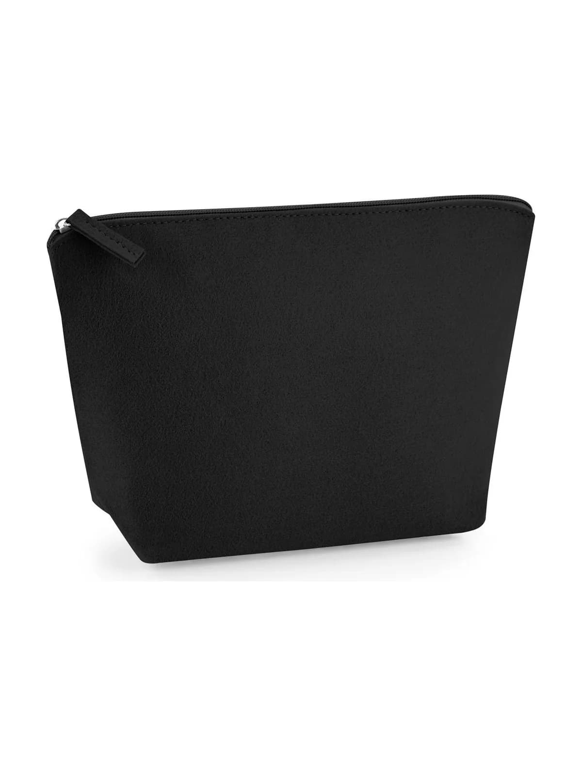 Felt Accessory Bag — BLACK