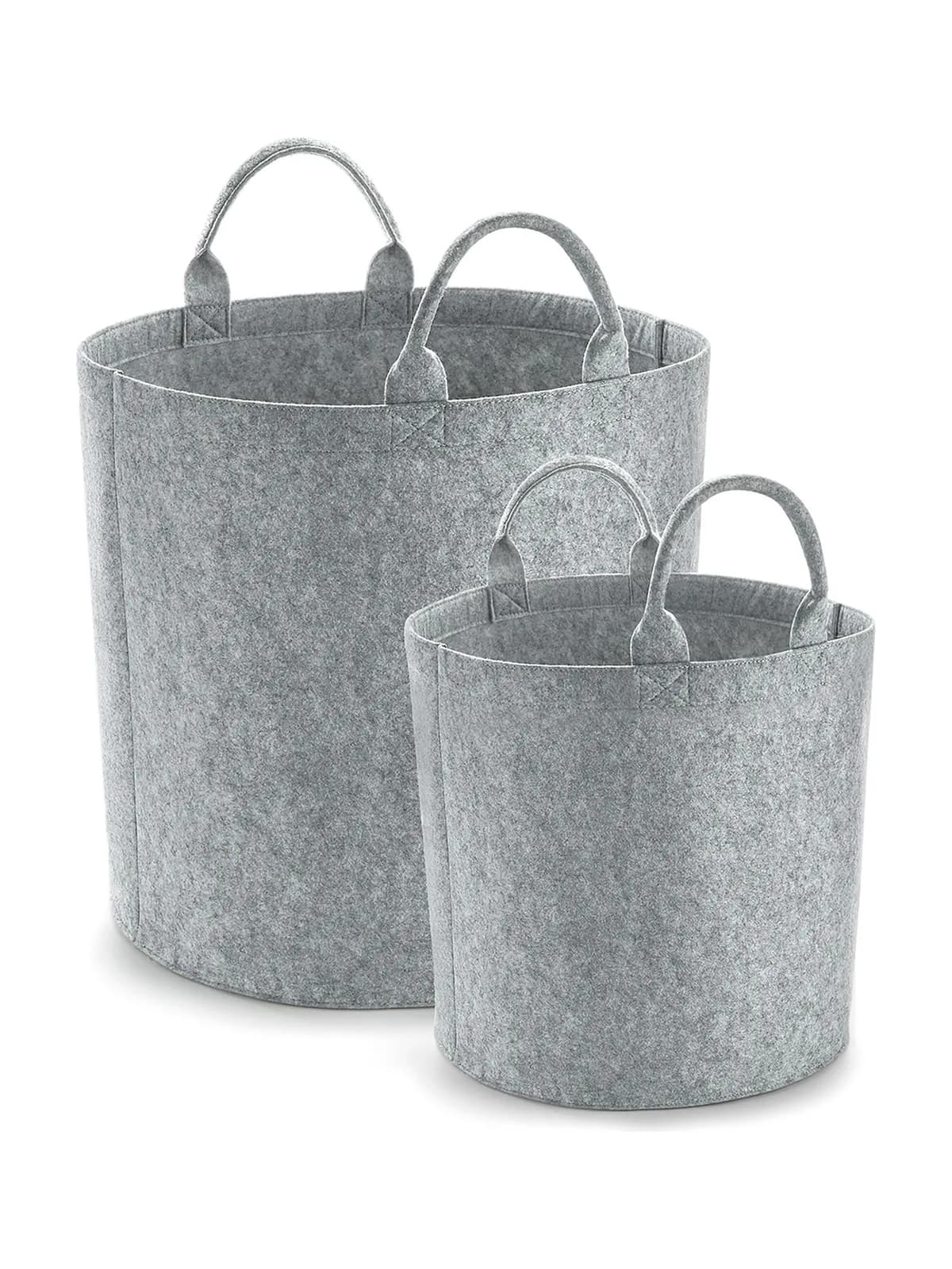 Felt Trug — GREY MELANGE