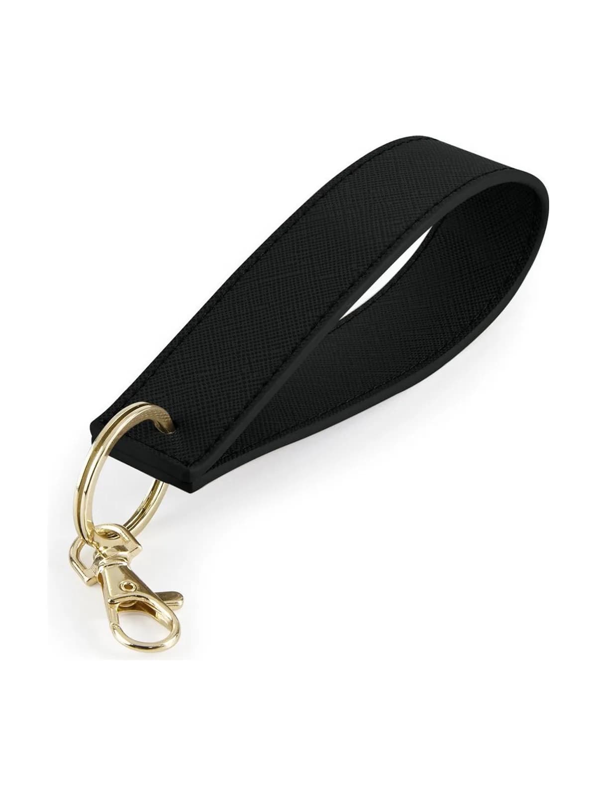 Boutique Wristlet Keyring — BLACK