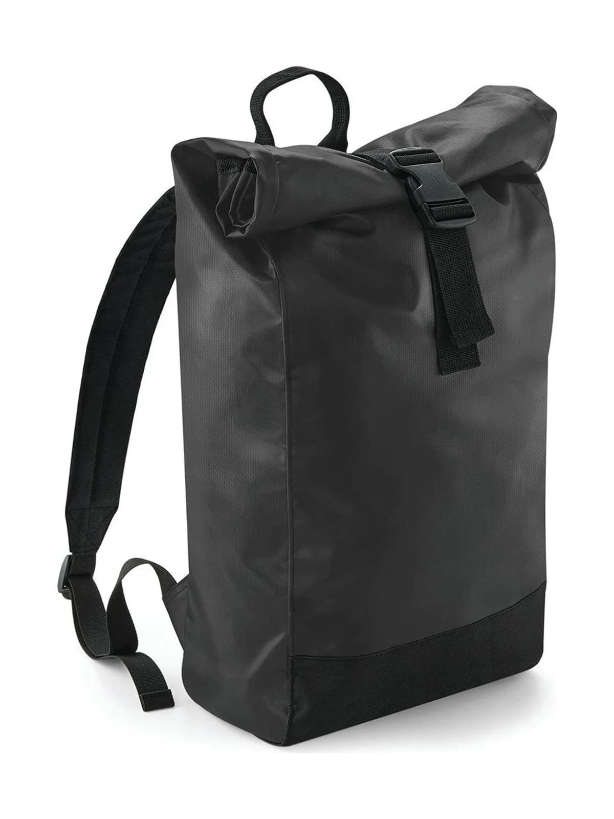 Tarp Roll-Top Backpack — BLACK