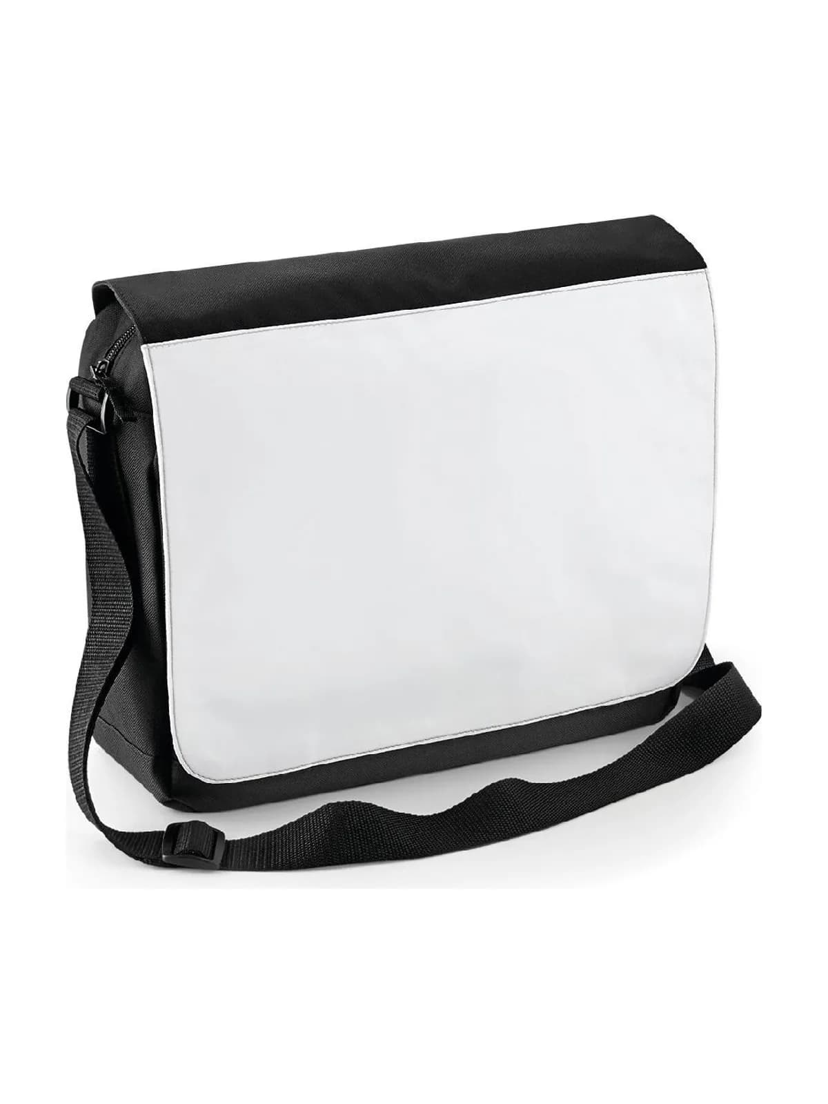 Sublimation Messenger Bag — BLACK