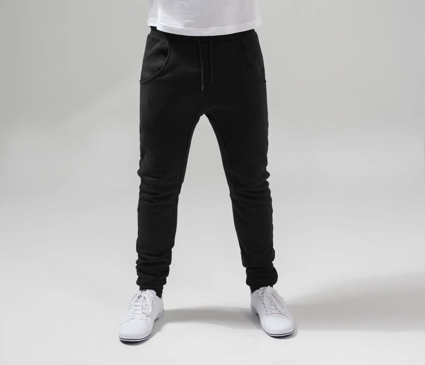 Heavy Deep Crotch Sweatpants — customisable Bottoms by Build Your Brand
