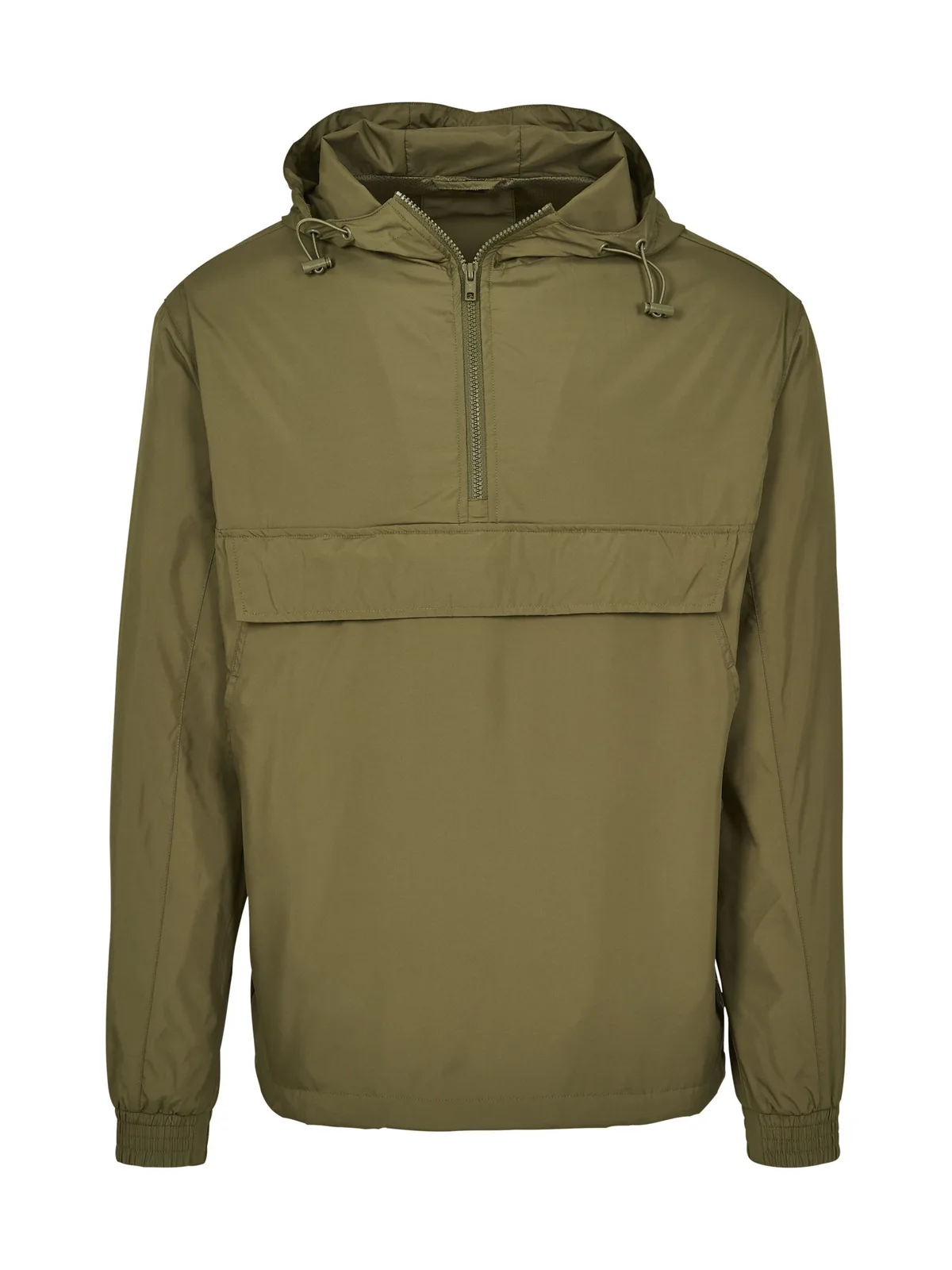 Basic Pull Over Jacket — OLIVE