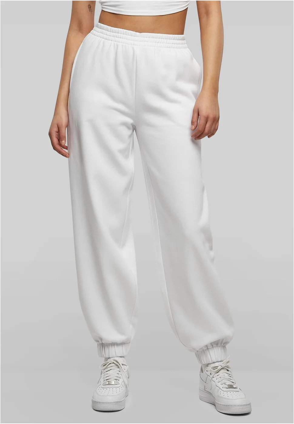Ladies High Waist Ballon Sweat Pants — customisable Bottoms by Build Your Brand