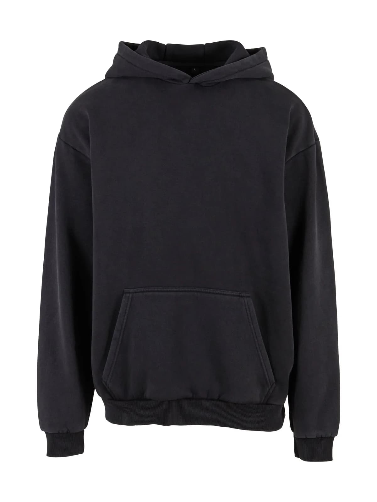 Vintage Heavy Hoodie — BLACK