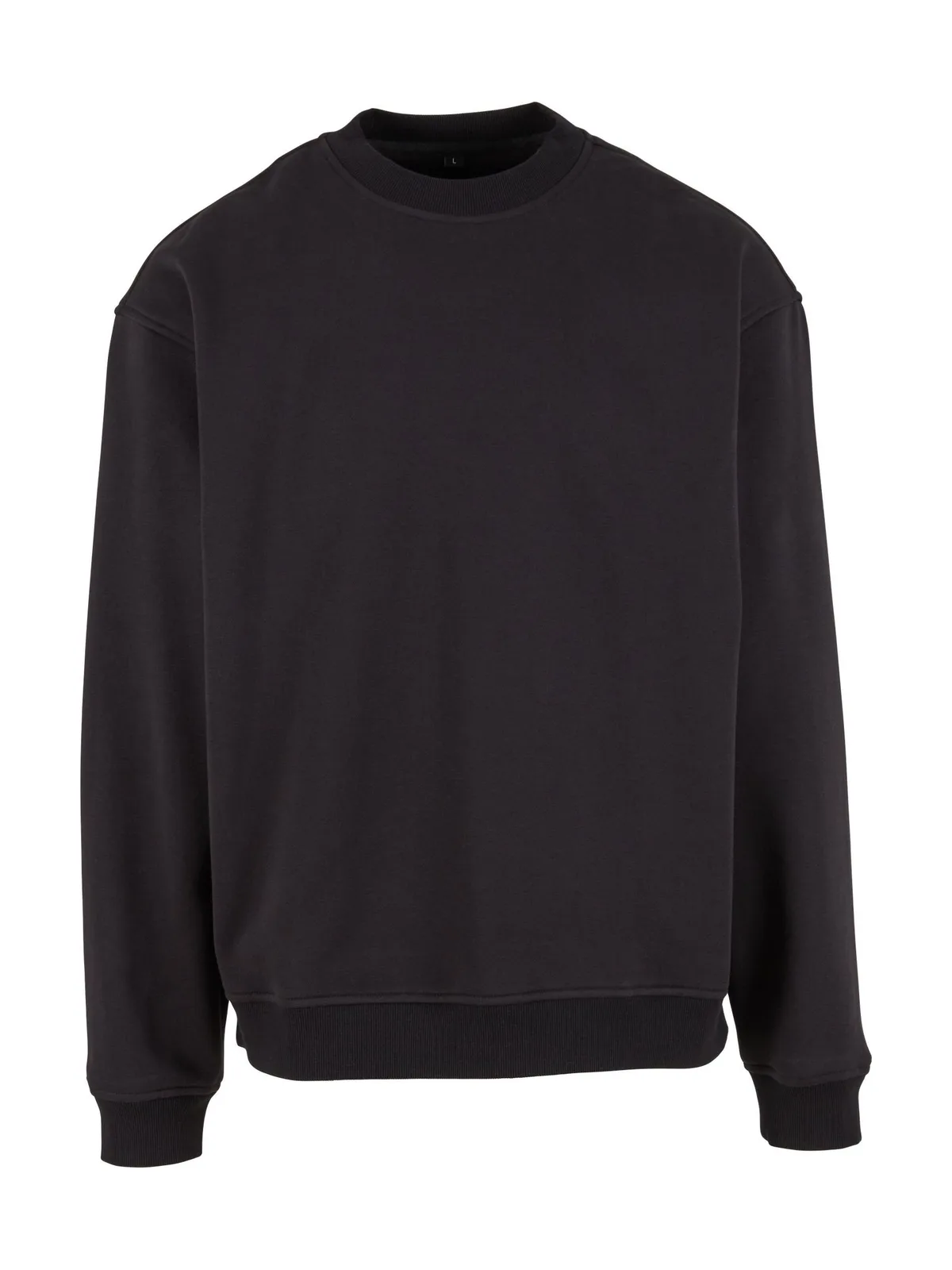 Loose Fit Sweatshirt — BLACK