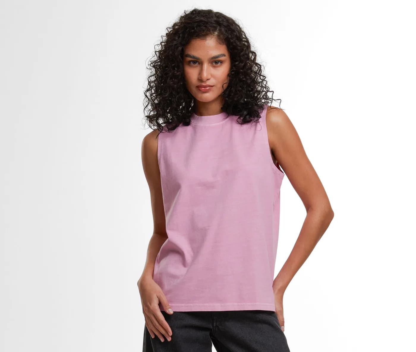 Ladies Vintage Washed Sleeveless Tee — customisable T-shirts by Build Your Brand