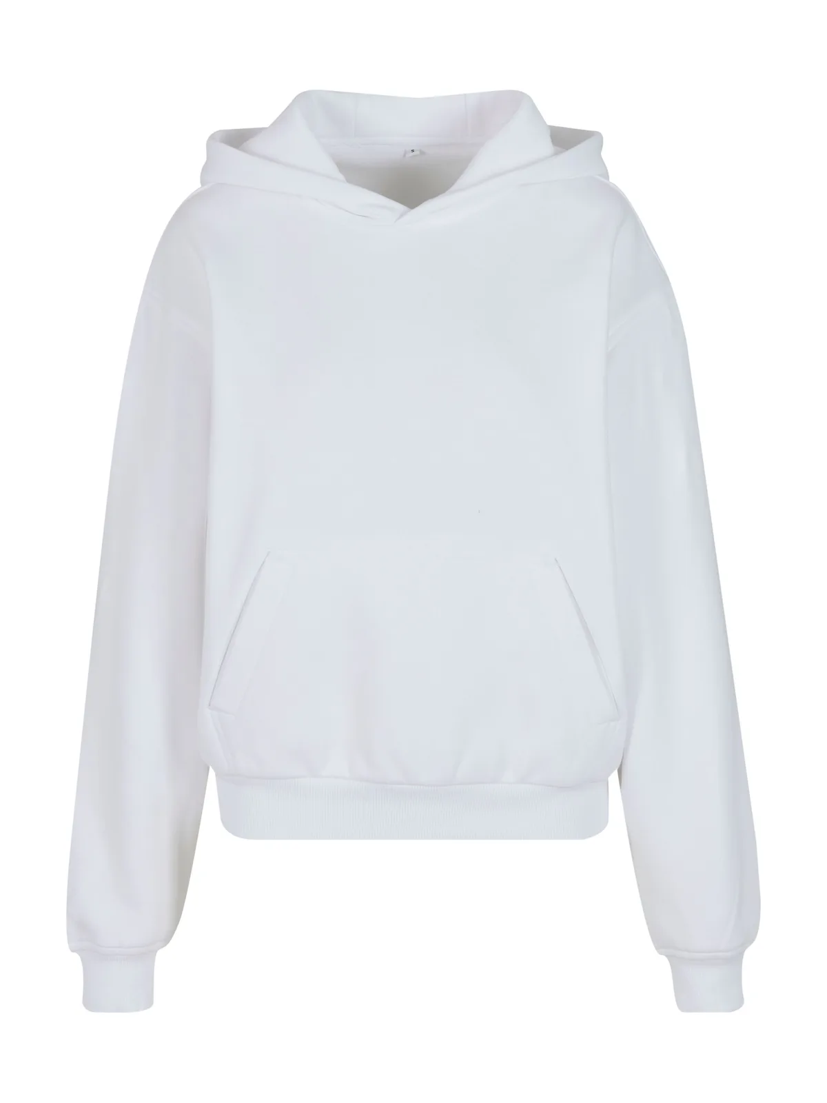 Ladies Loose Fit Hoody — WHITE