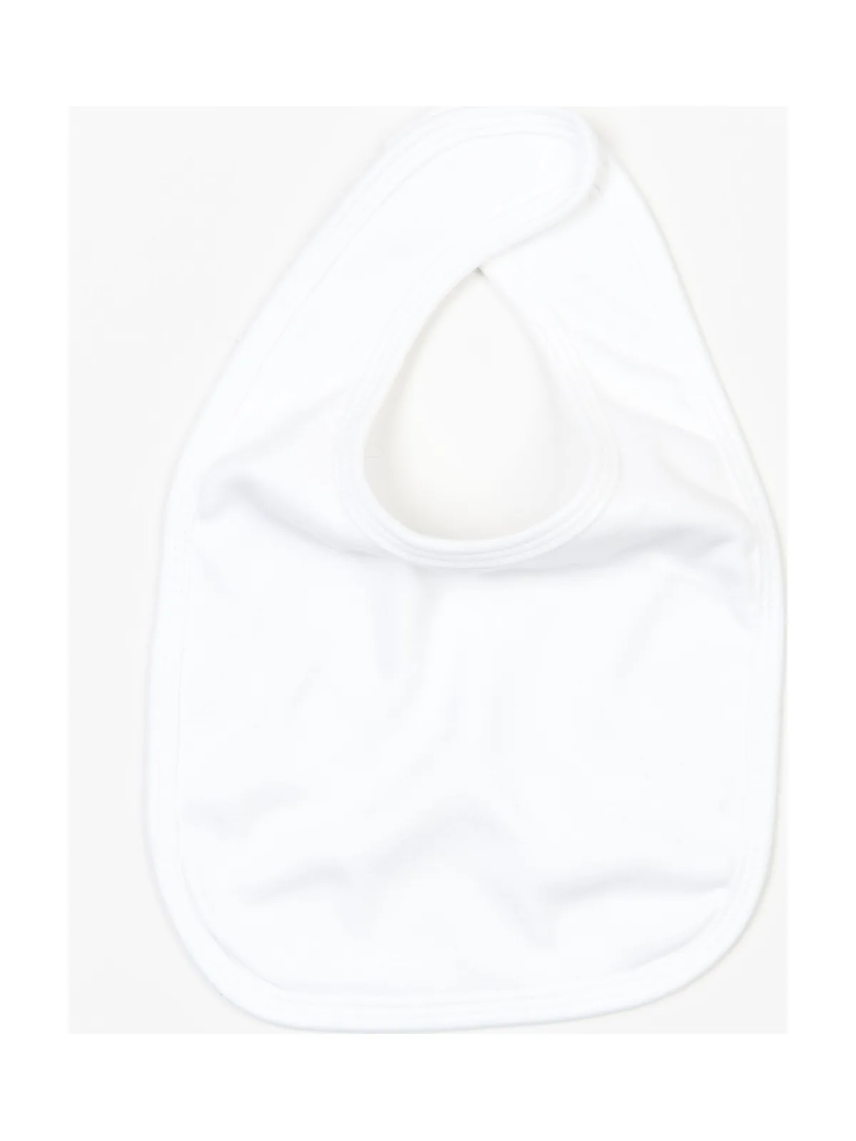 Baby Bib — WHITE