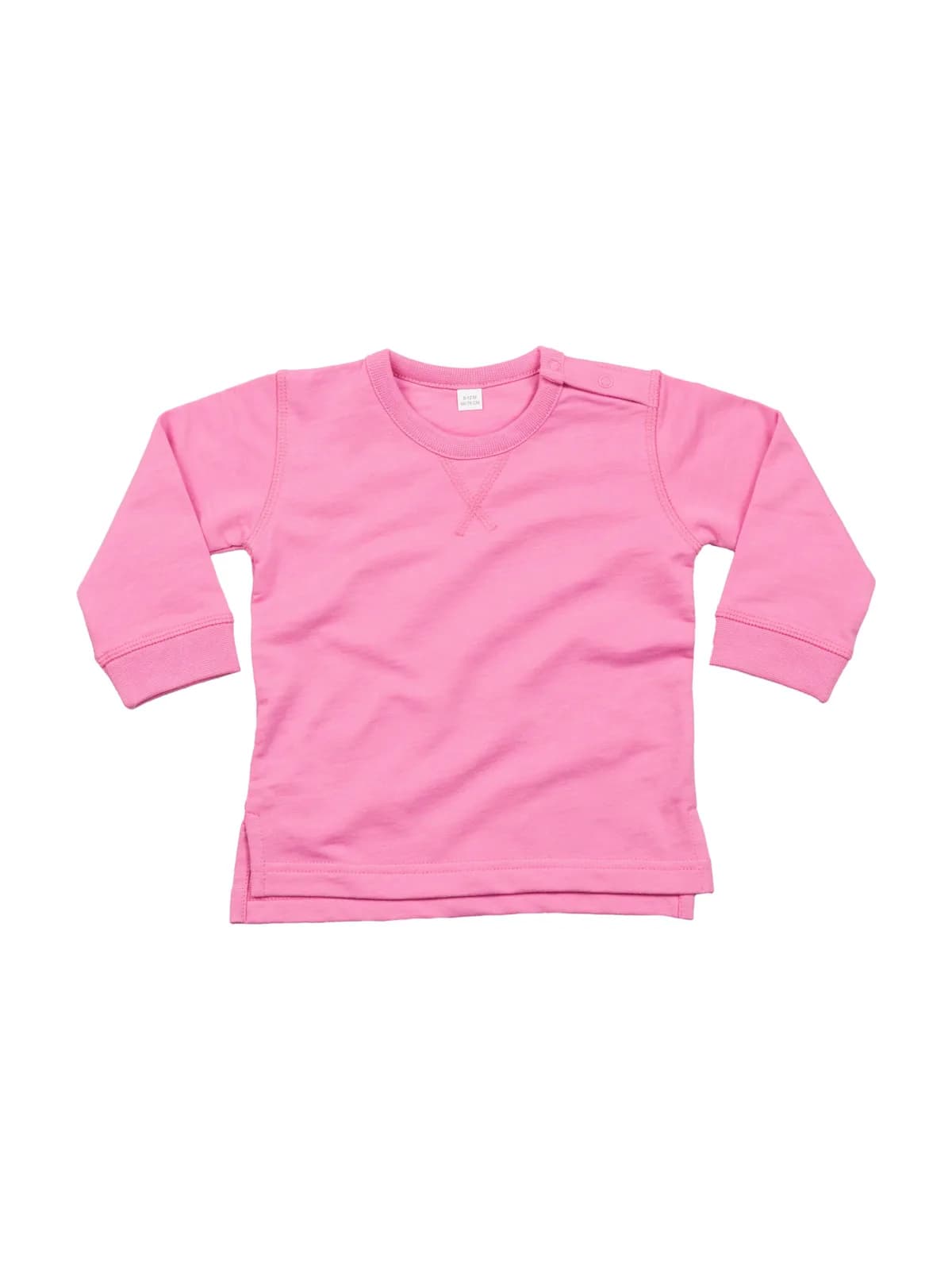 Baby Sweatshirt — BUBBLE GUM PINK