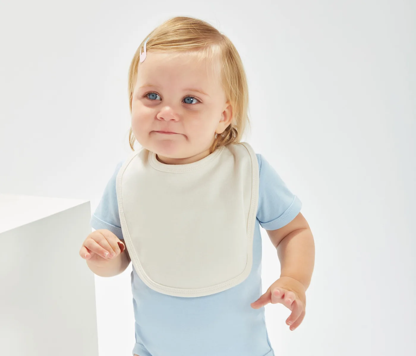 Single Layer Bib — te personaliseren Baby & kind van BabyBugz