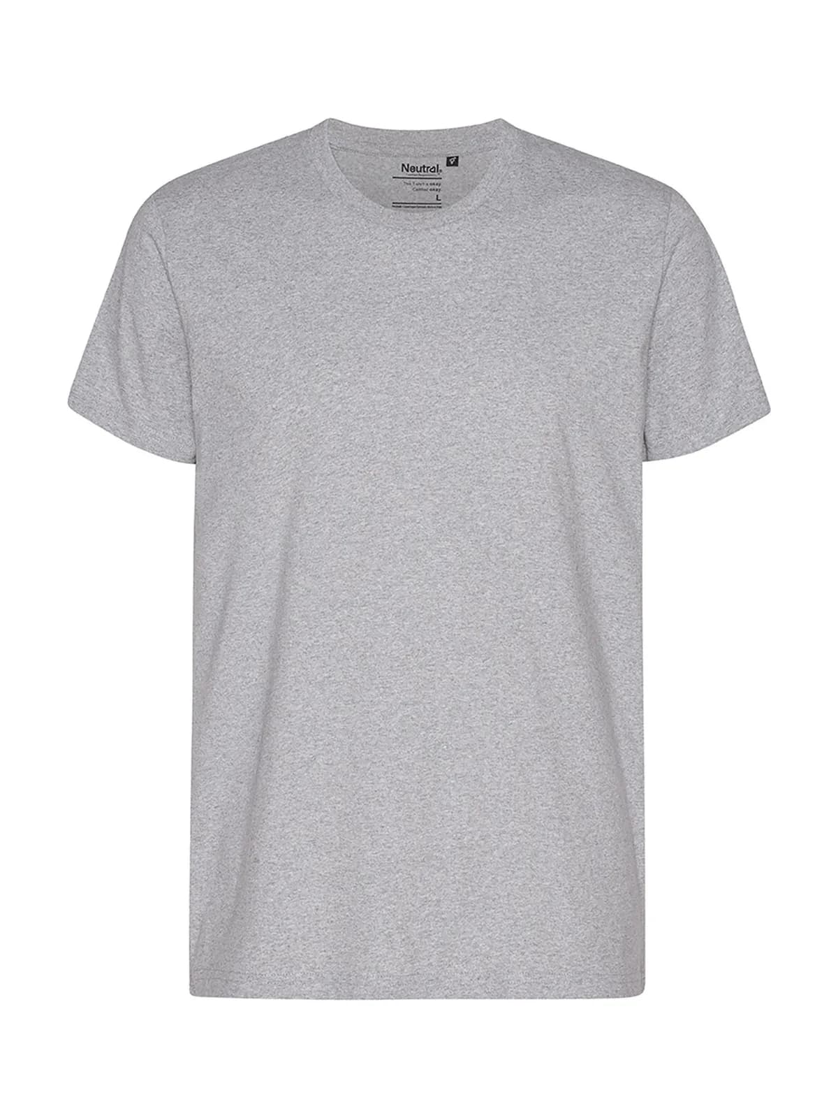 Recycled Cotton T-Shirt — SPORT GREY