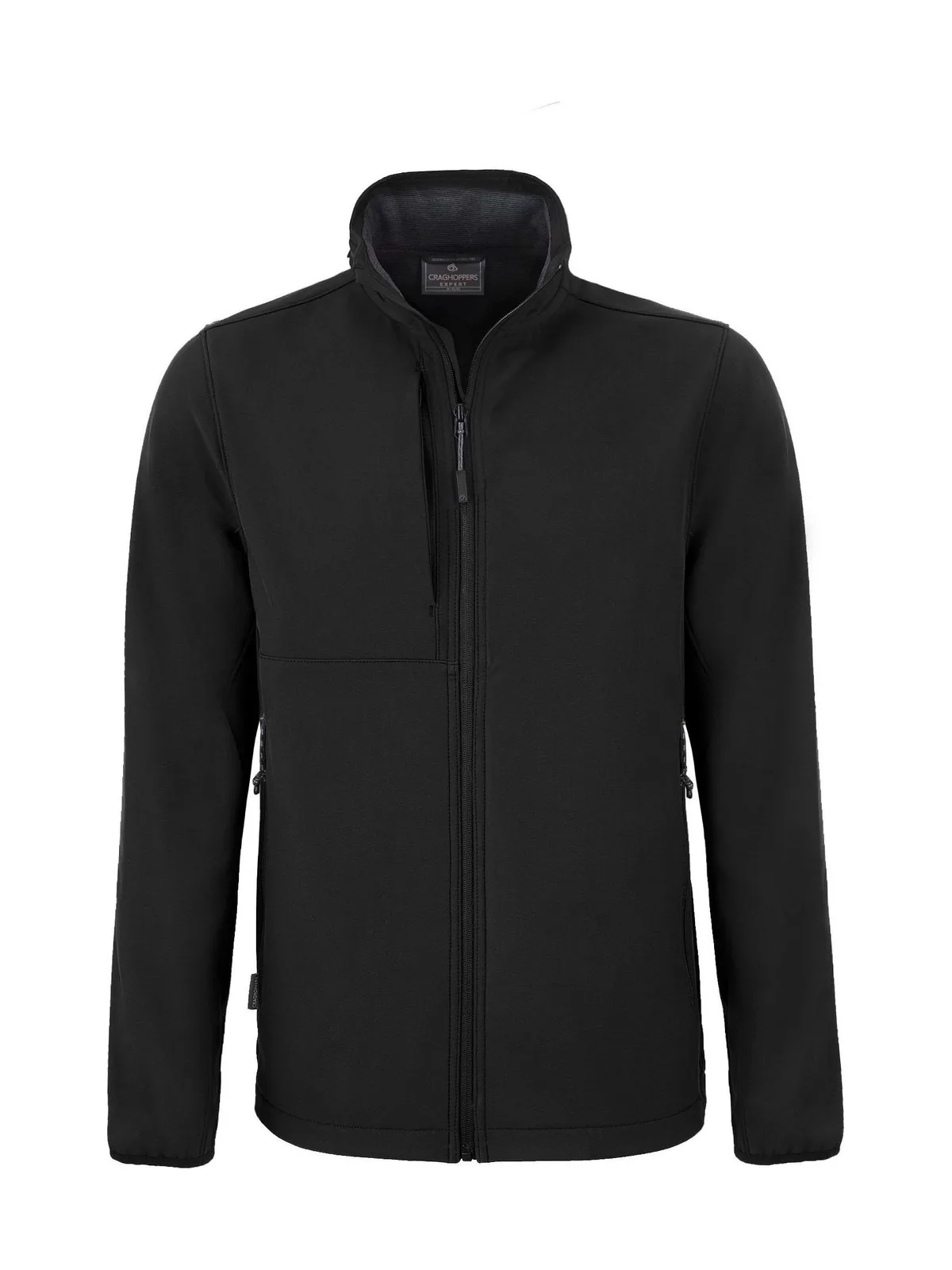Expert Mens Basecamp Softshell Jacket Black — Vestes & extérieur Craghoppers à personnaliser