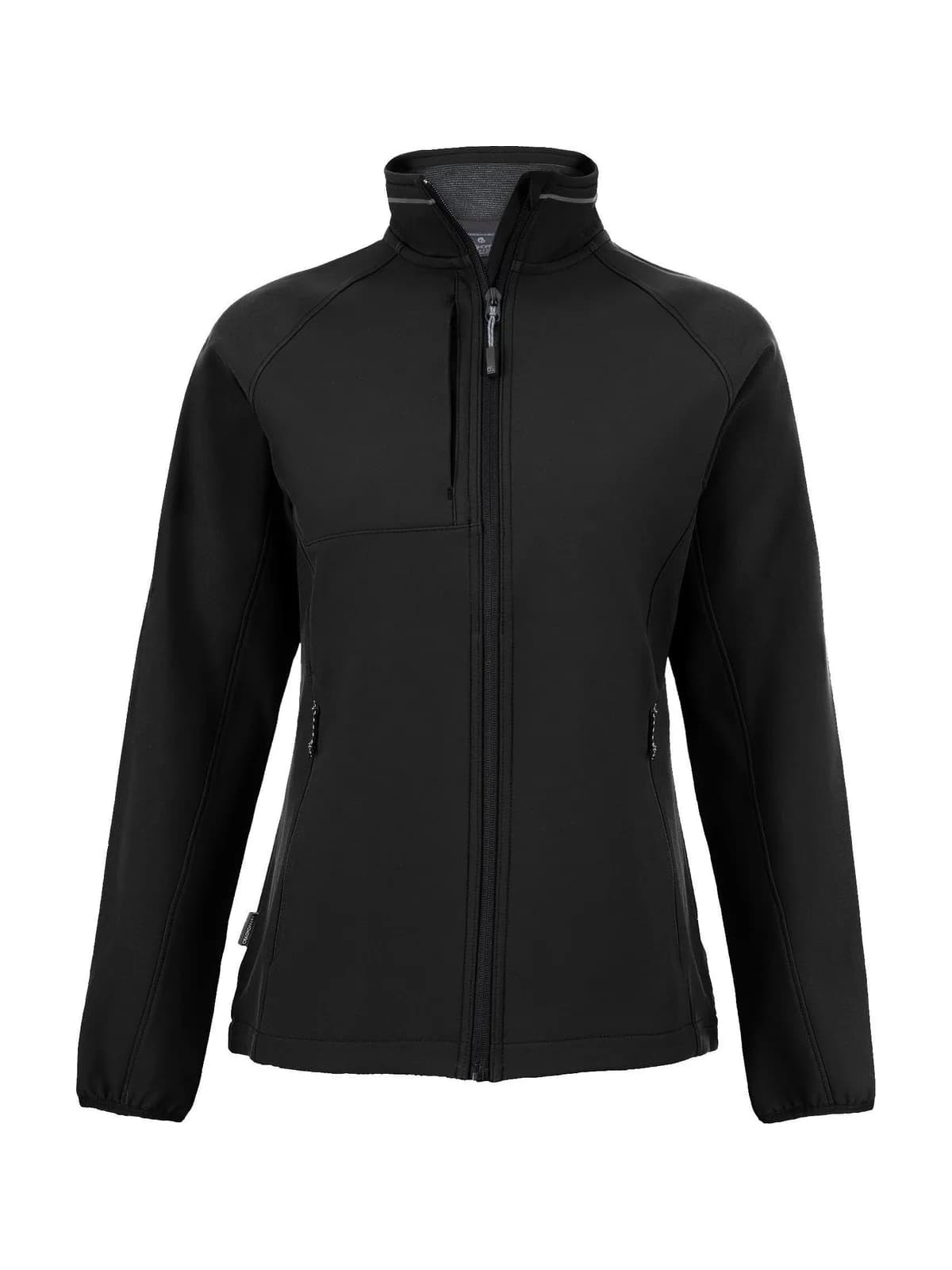 Expert Womens Basecamp Softshell Jacket — BLACK