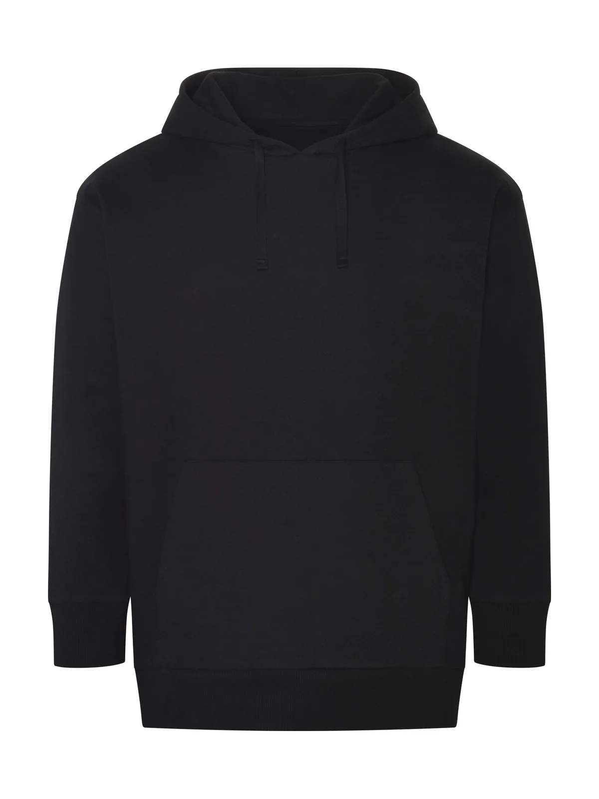 Crater Recycled Hoodie — BLACK