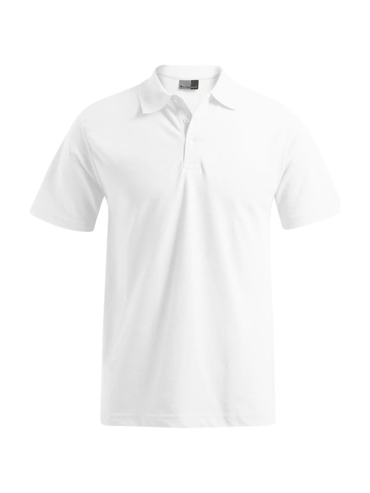 Men's Poloshirt — WHITE