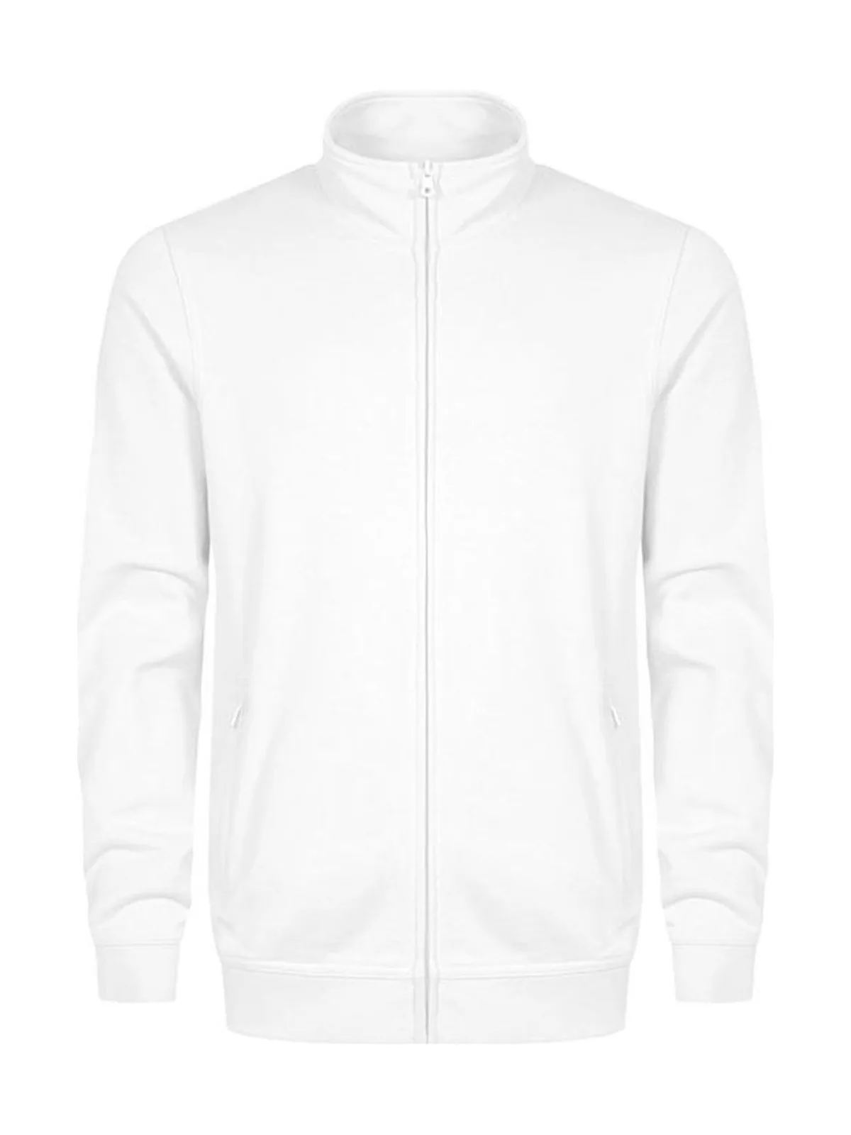 Men's Sweatjacket — WHITE