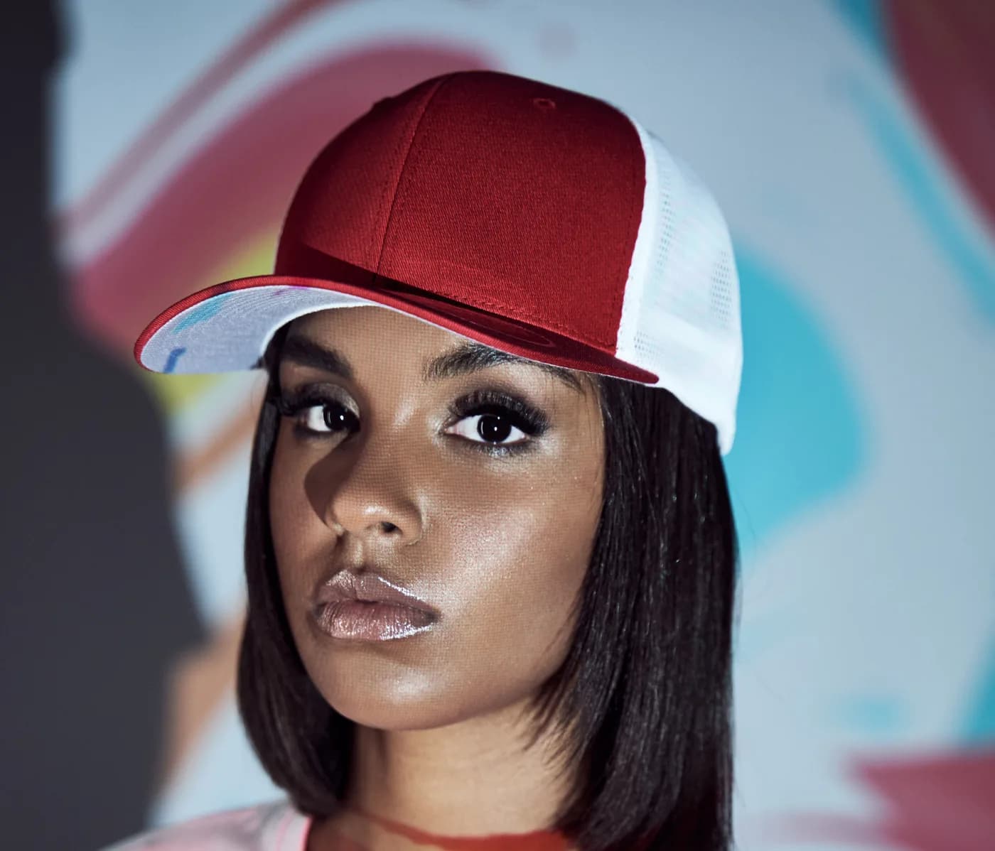 110® Mesh 2-Tone Cap — customisable Caps & hats by Flexfit