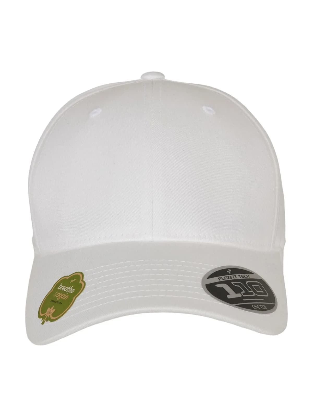 Flexfit 110 Organic Cap — WHITE