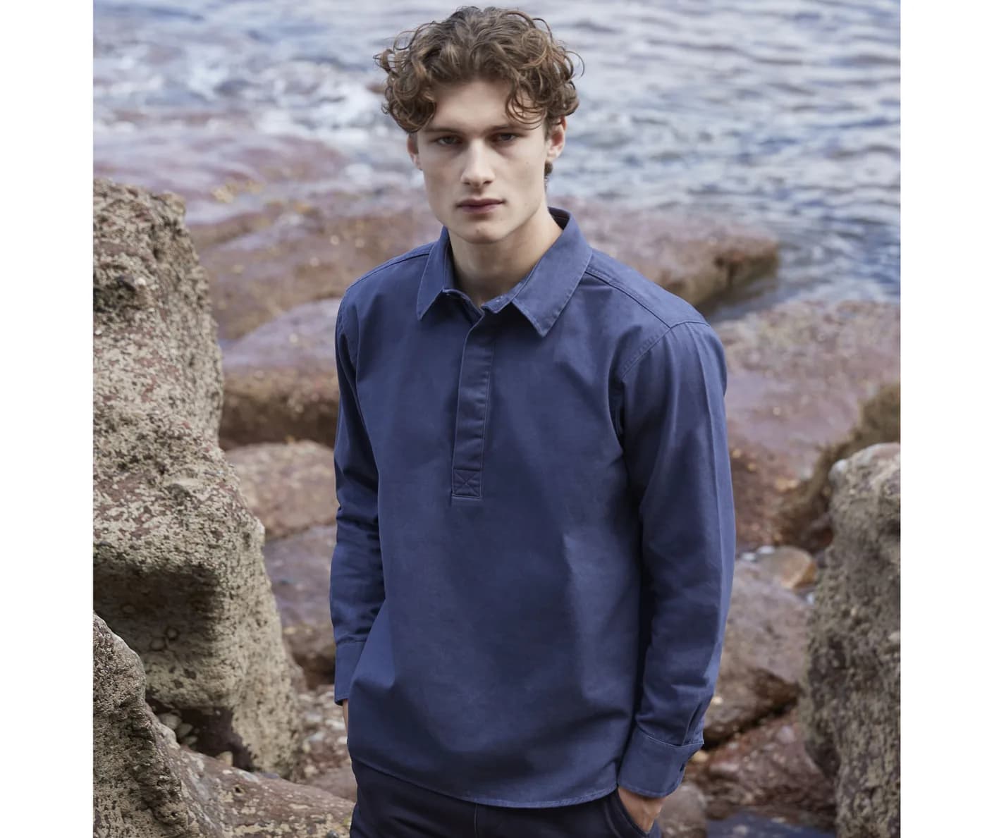 Pullover Drill Shirt — Chemises Front Row à personnaliser