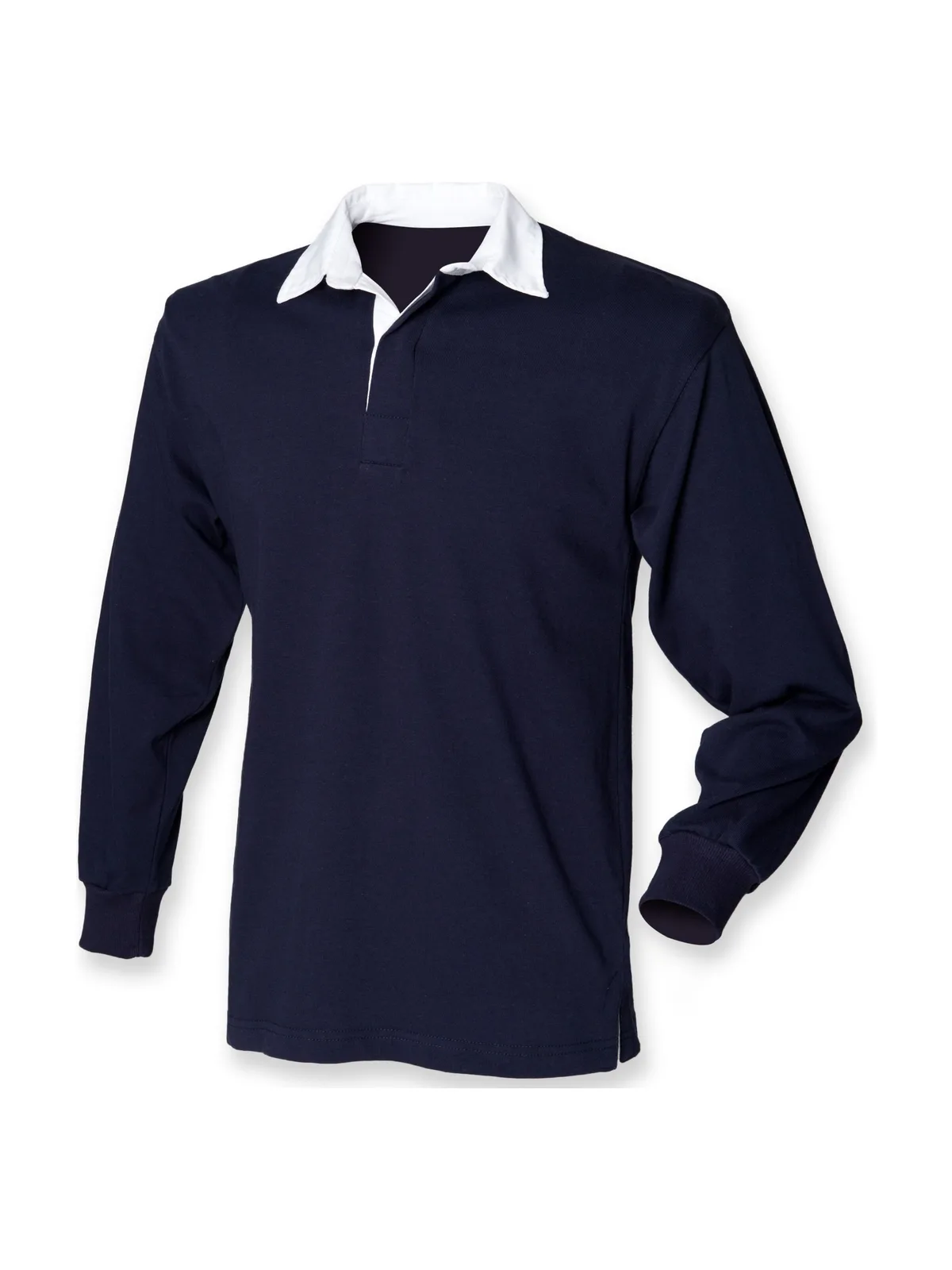 Children's Long Sleeves Rugby Shirt — NAVY