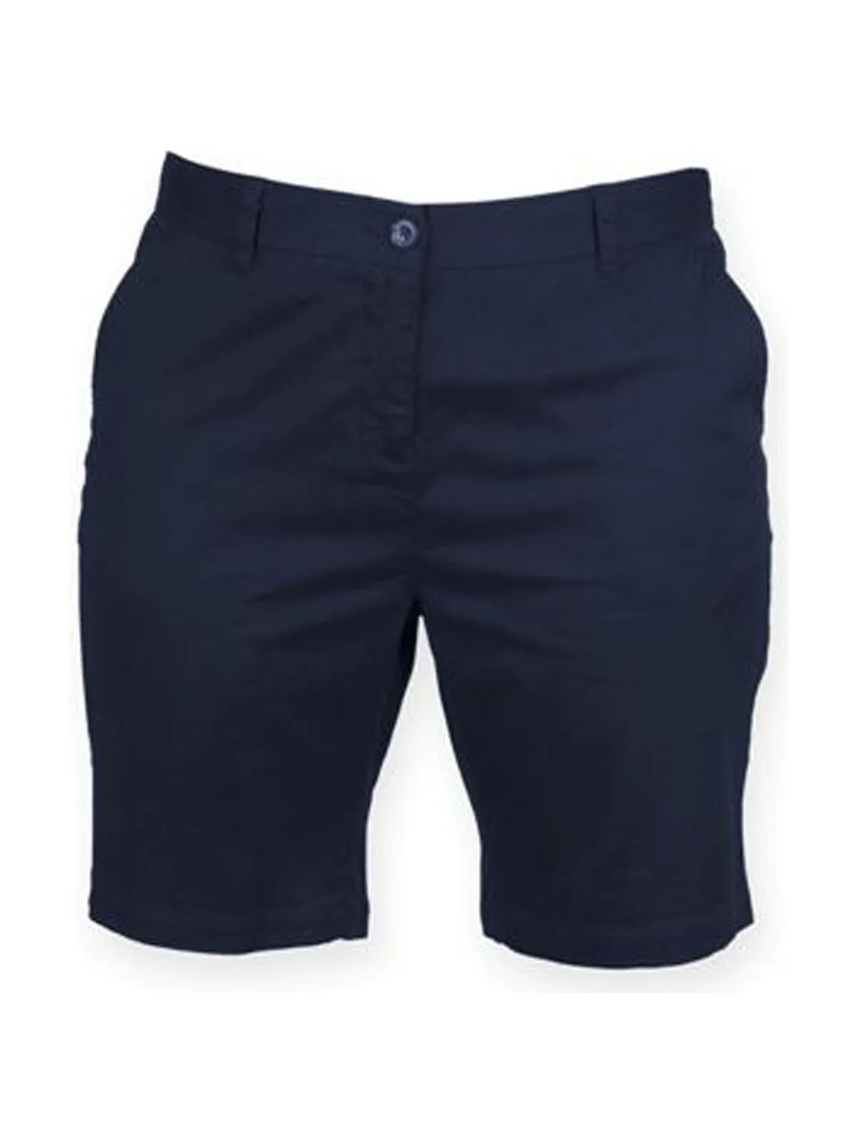 Ladies' Stretch Chino Shorts — Bas Front Row à personnaliser