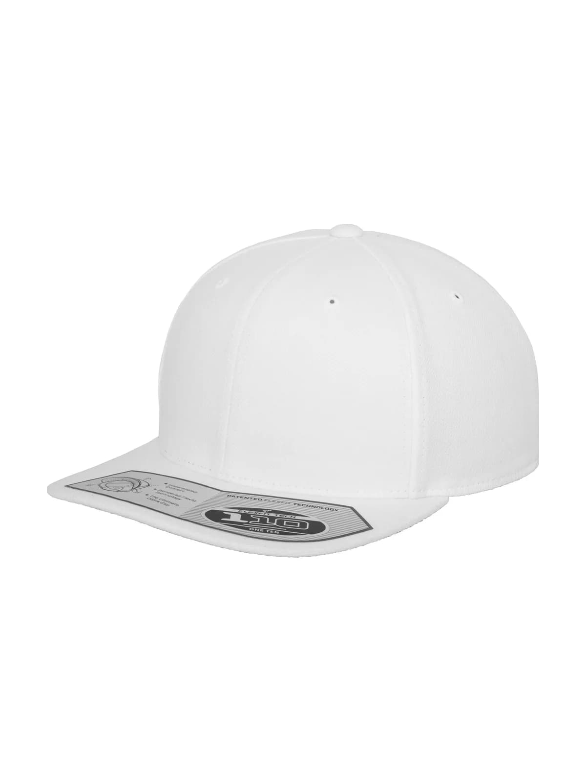 110® Fitted Snapback — WHITE