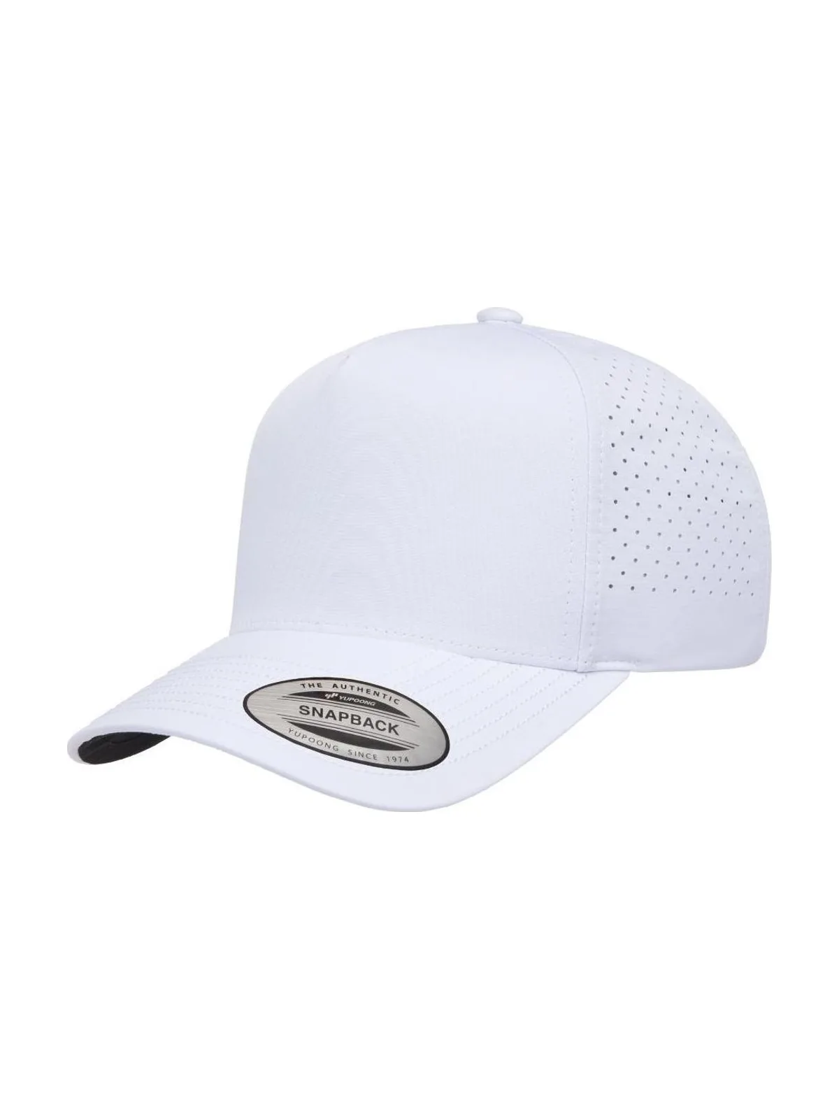 Yp Classics 5 Panel Snapback — WHITE