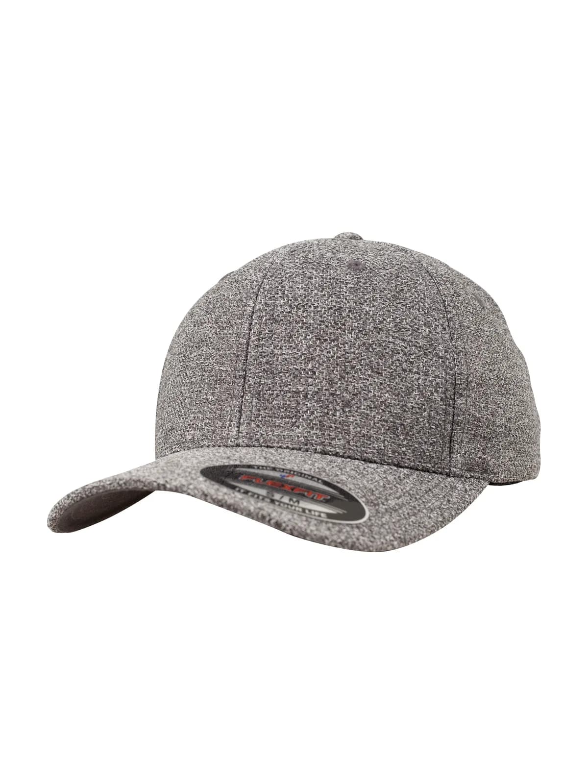 Flexfit Melange Cap — DARK HEATHER GREY