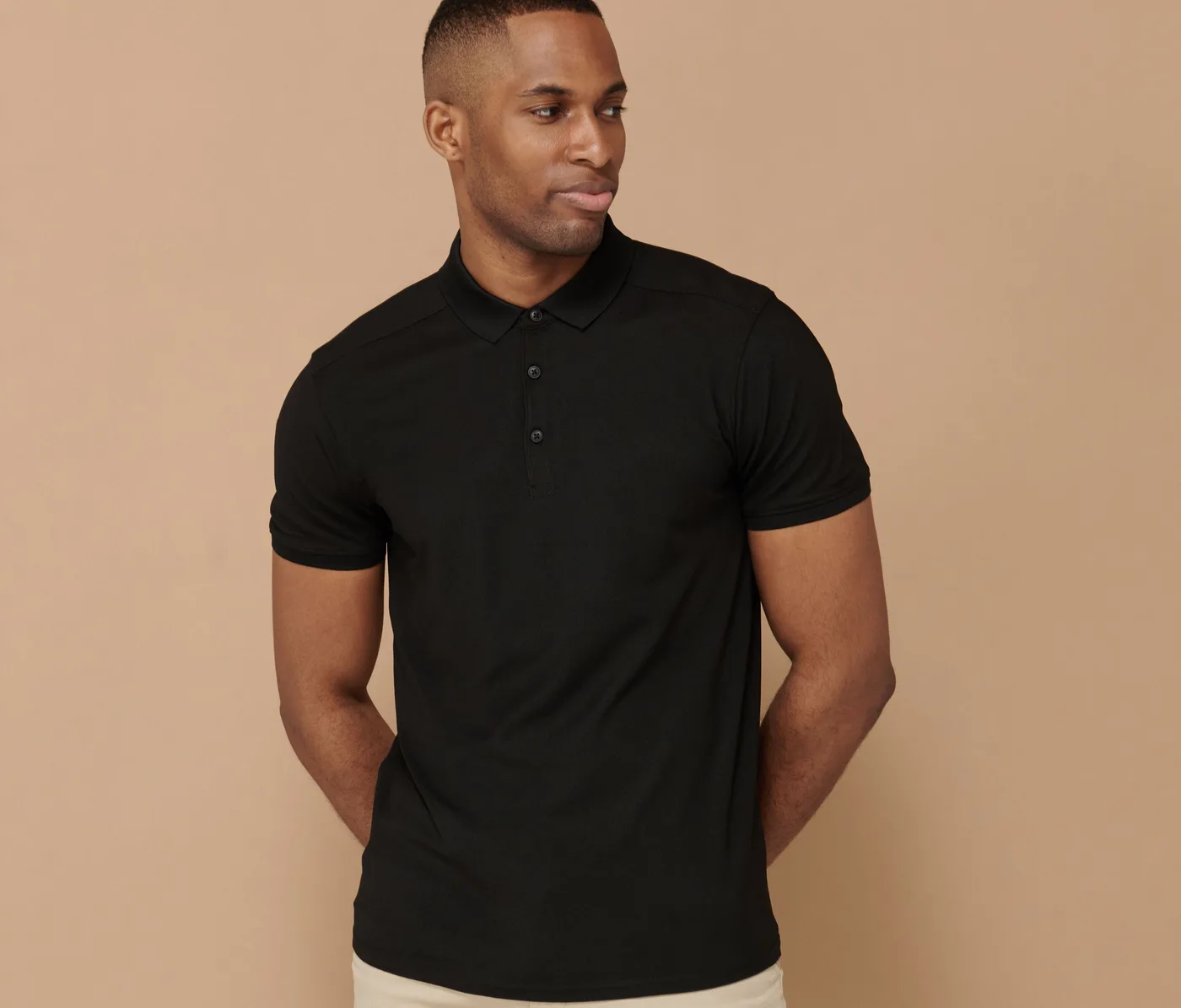 Men’s Slim Fit Stretch Polo Shirt — customisable Polos by Henbury