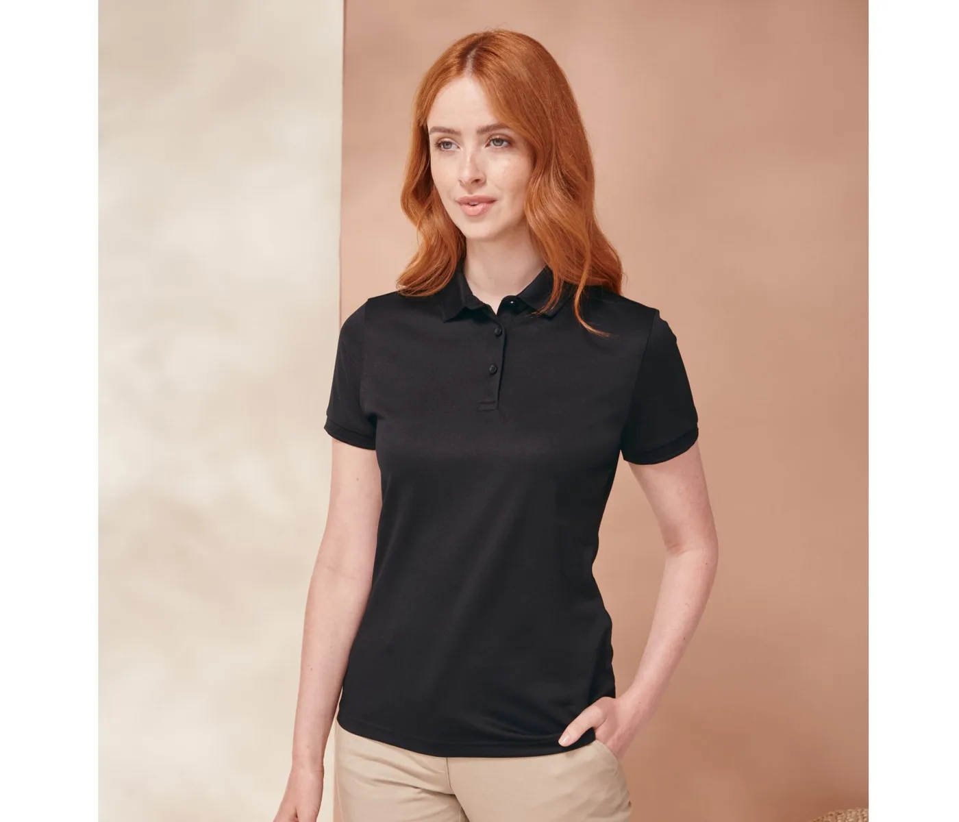 Ladies' Recycled Polyester Polo Shirt — customisable Polos by Henbury
