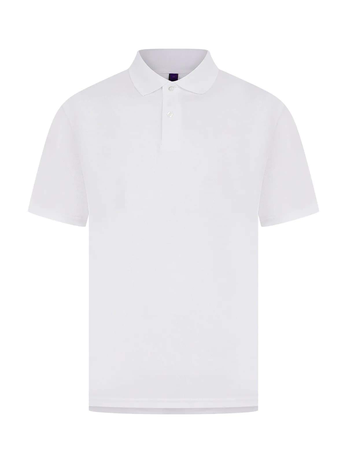 Men's Coolplus® Wicking Polo Shirt — WHITE