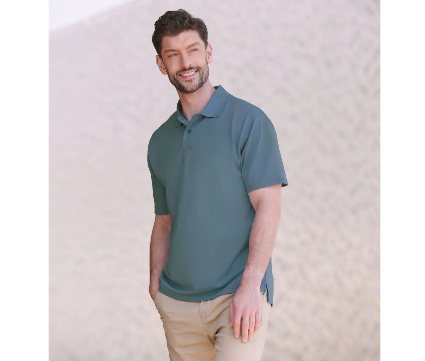 Men's Coolplus® Wicking Polo Shirt — customisable Polos by Henbury