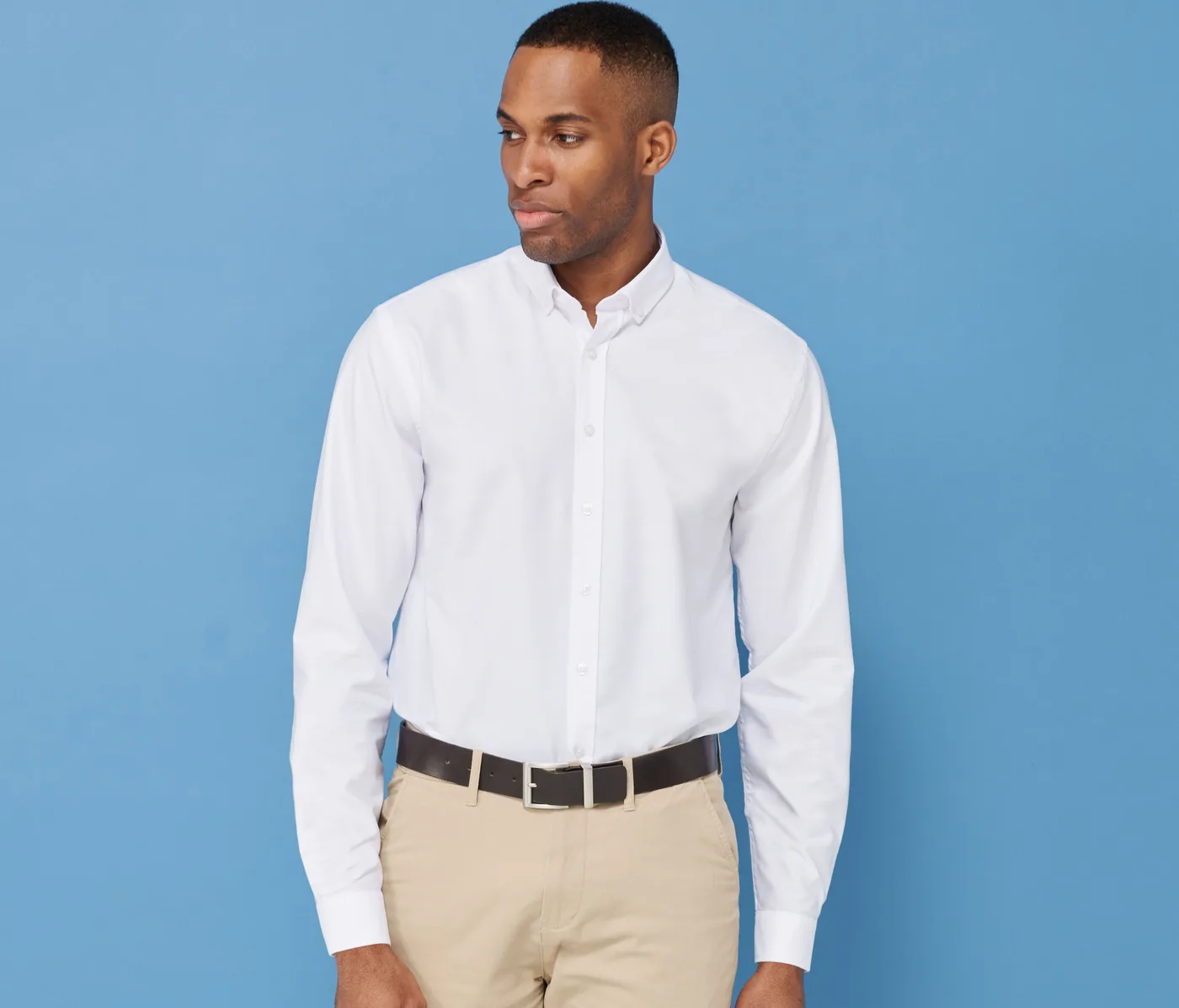 Modern Oxford Long Sleeved Shirt - Classic Fit — Chemises Henbury à personnaliser