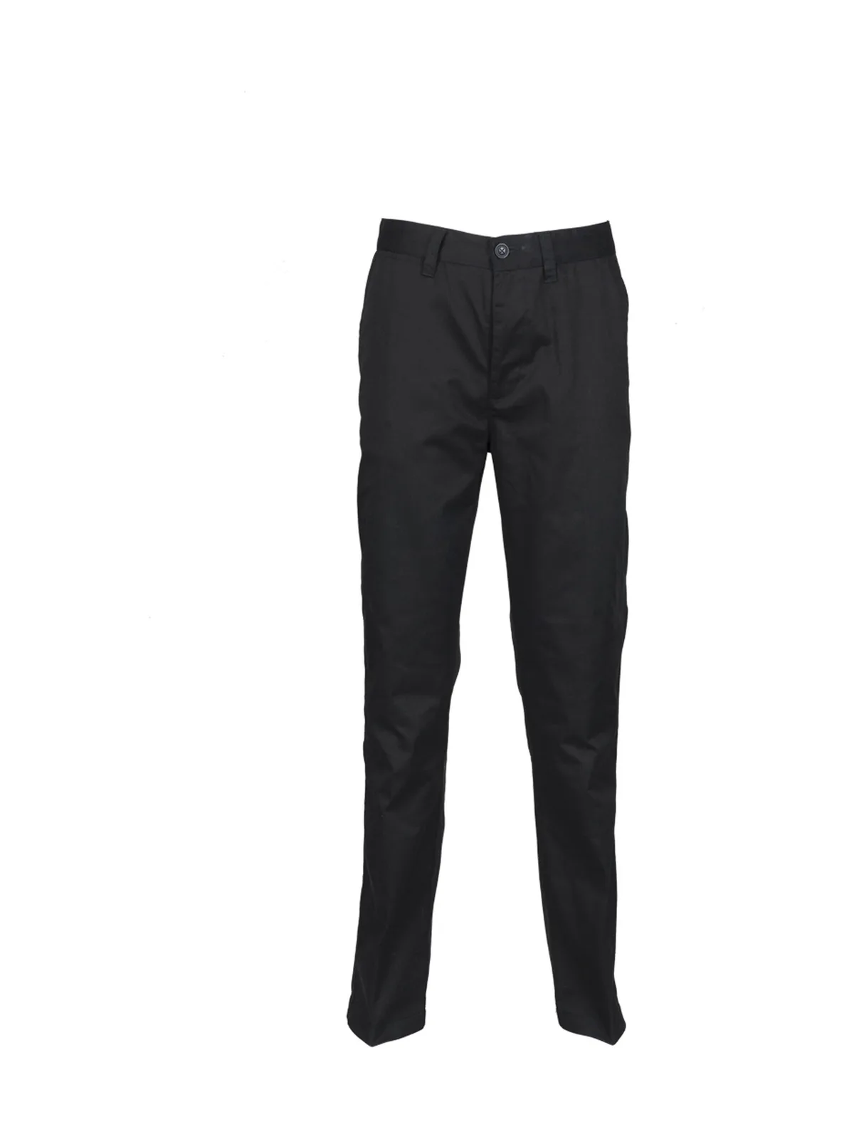 Ladies' 65/35 Poly/Cotton Chino — BLACK