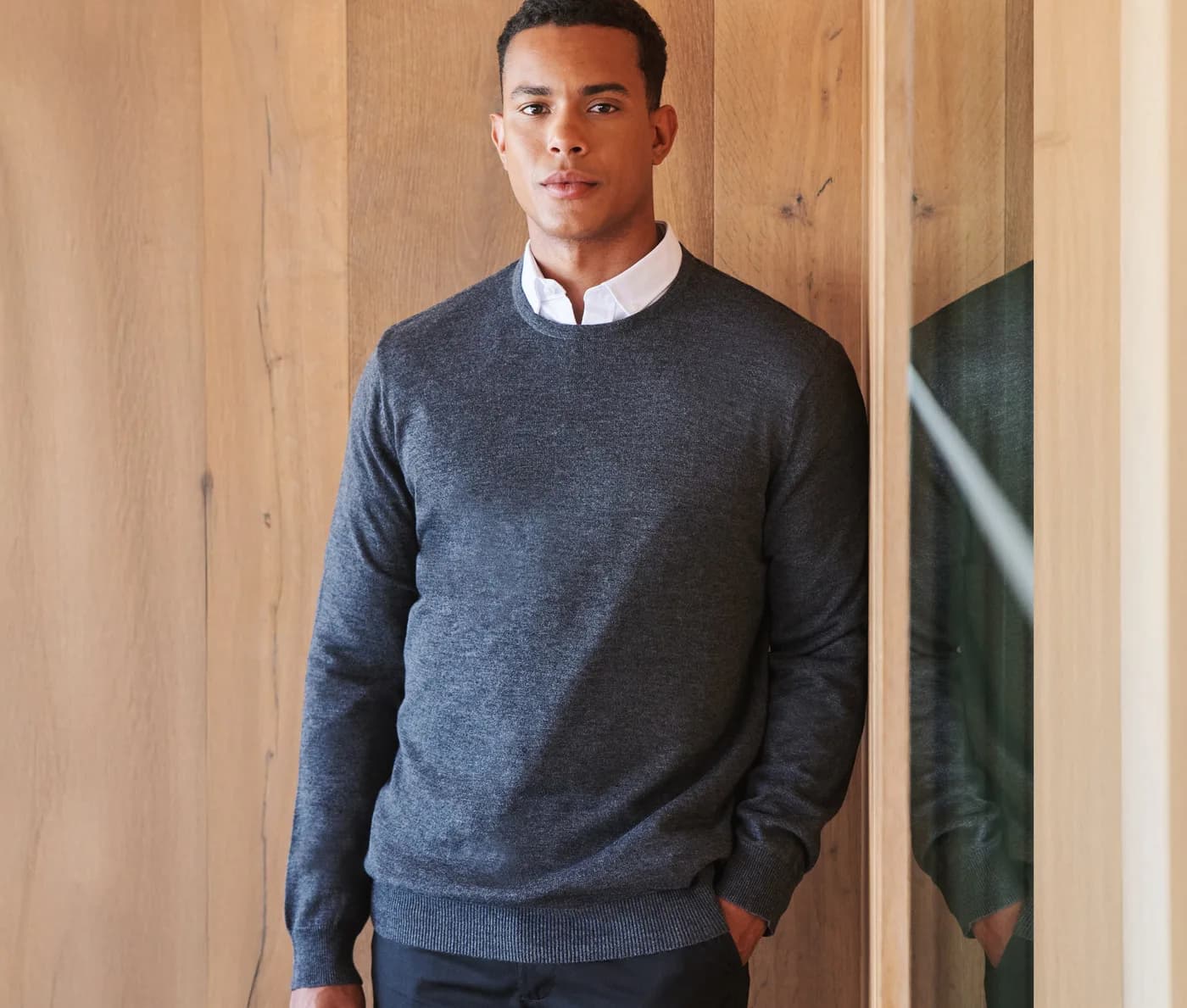 Men's Crew Neck Jumper — Sweats & hoodies Henbury à personnaliser