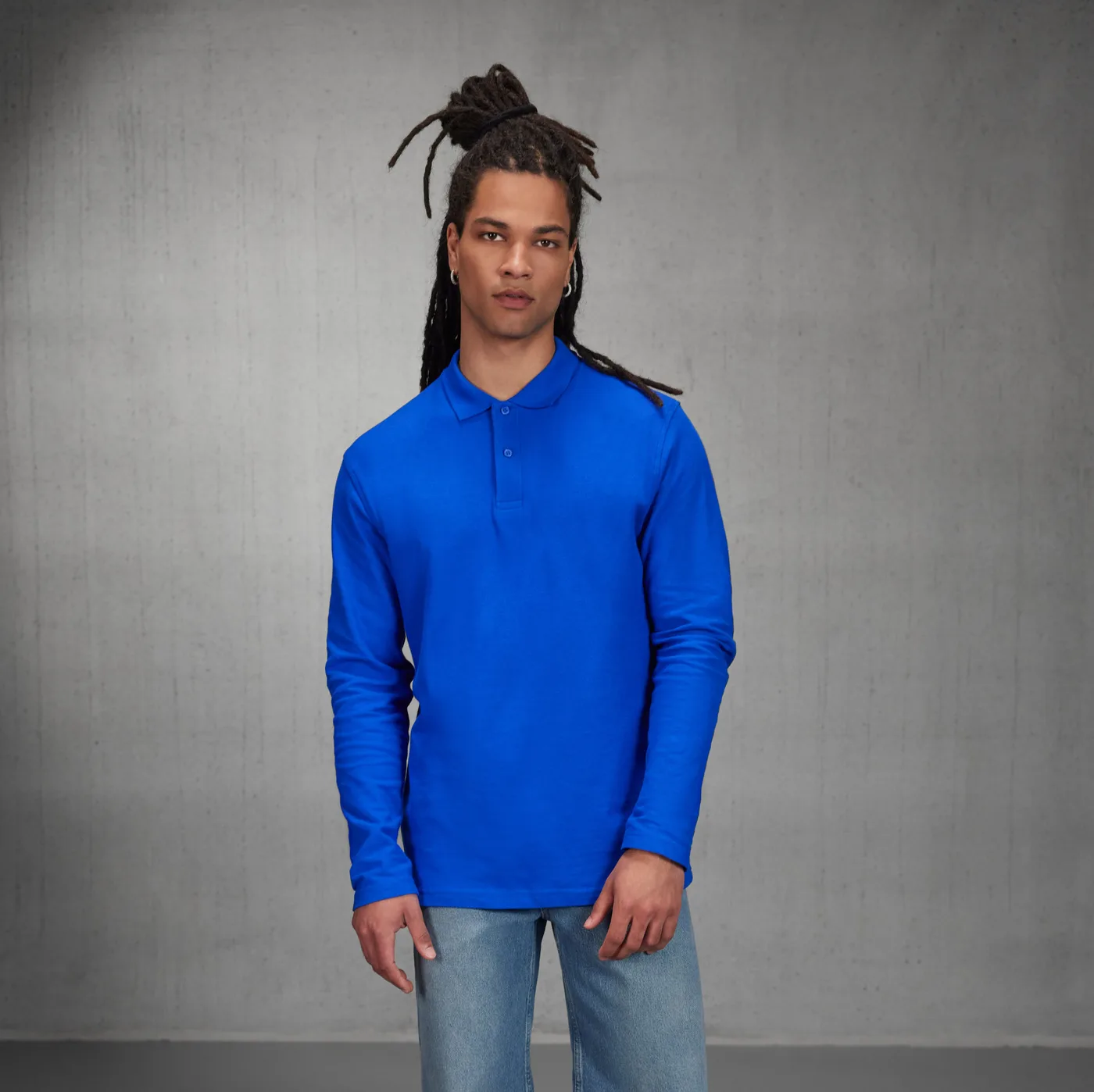 Polo Id 001 Lsl Men — customisable Polos by B&C