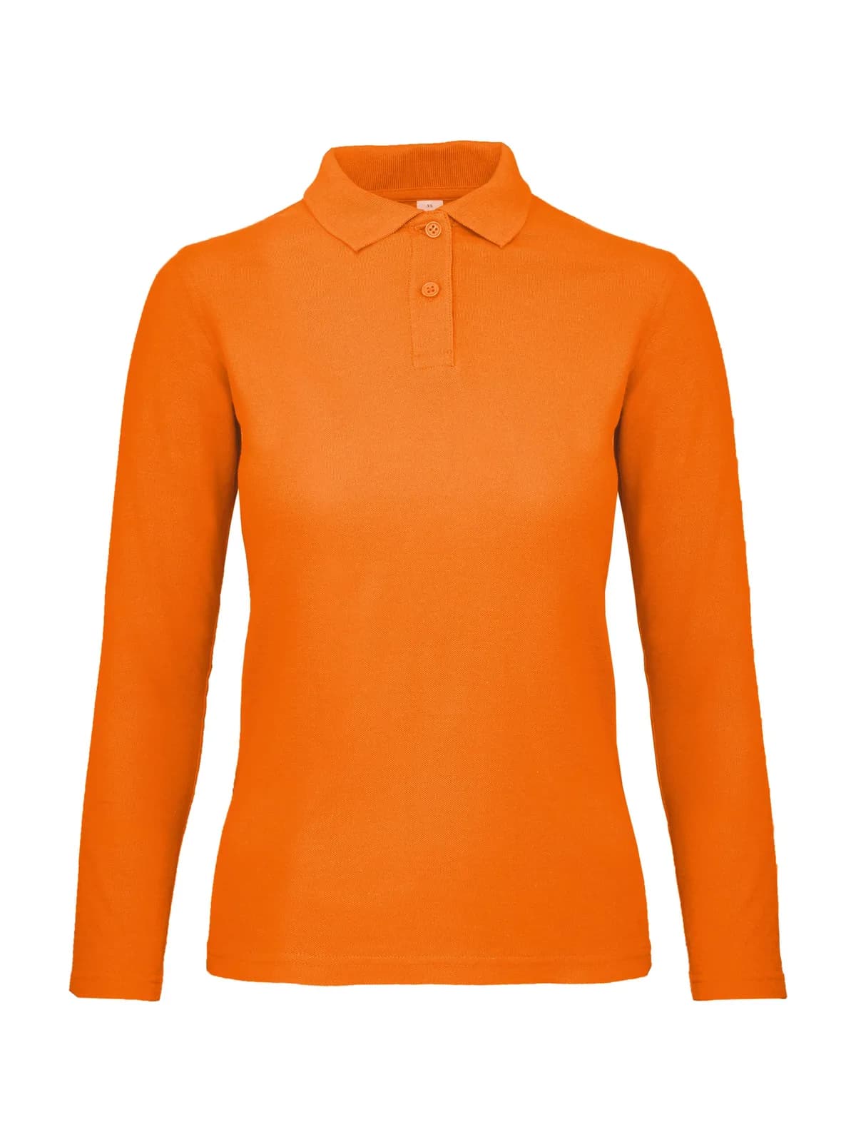 Polo Id 001 Lsl Women — ORANGE