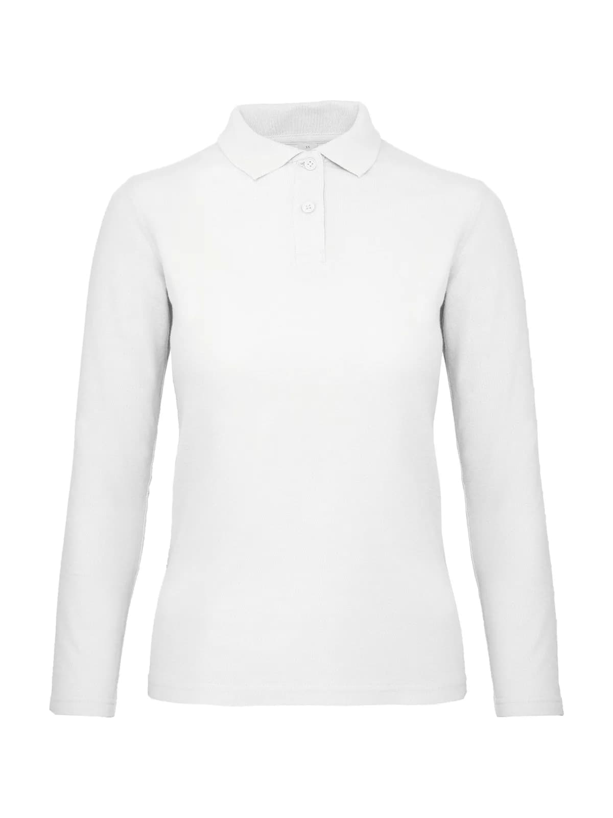Polo Id 001 Lsl Women — WHITE