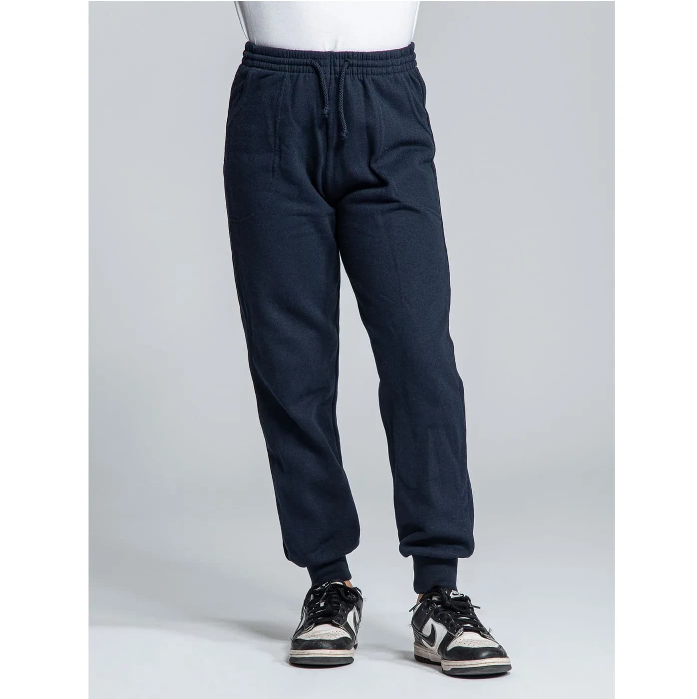 Kids Elasticated Rib Cuff Pants — Bas Vesti à personnaliser
